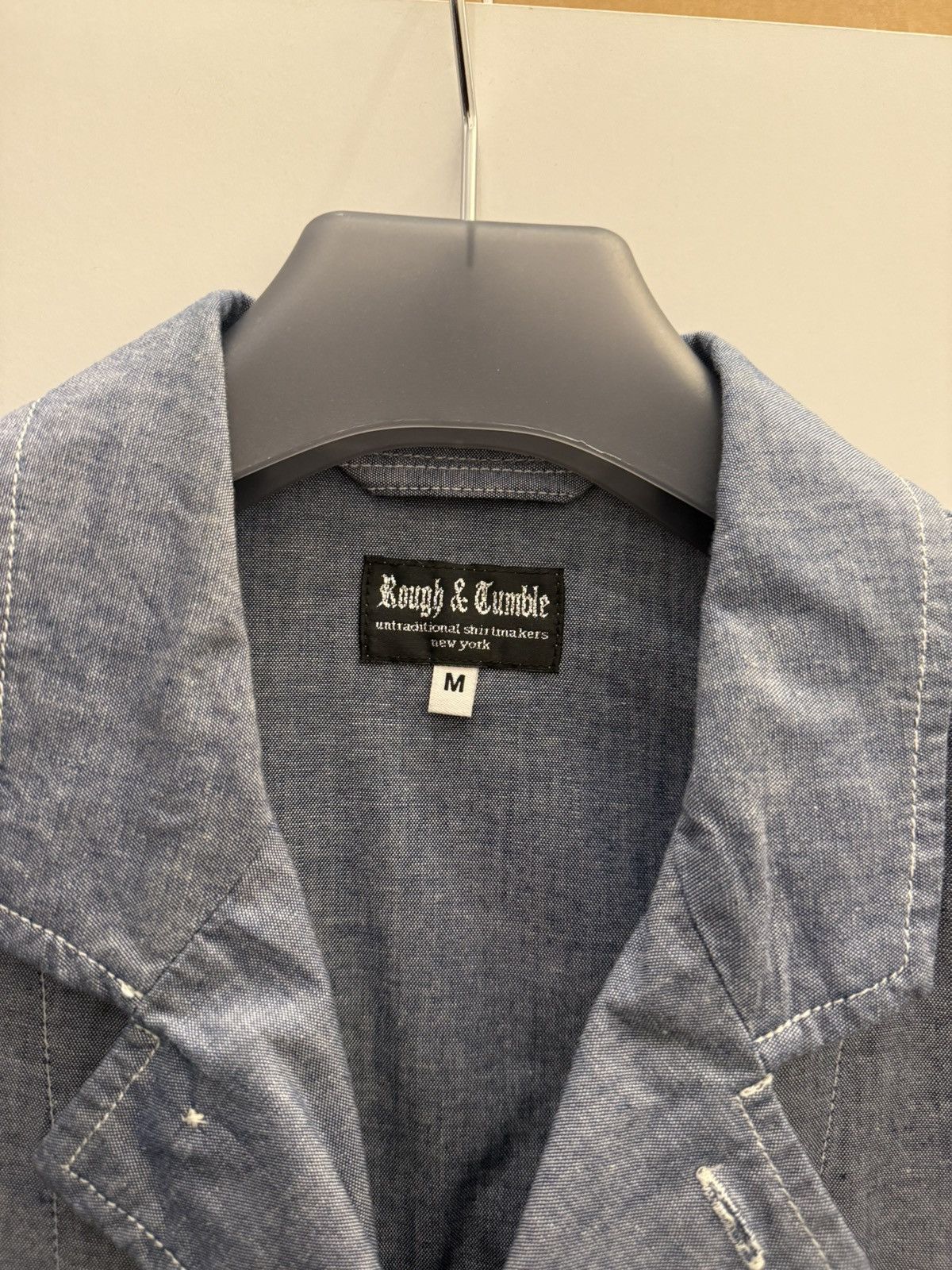 Rough & Tumble Rough & Tumble Chambray Work Shirt Jacket Size US M / EU 48-50 / 2 - 2 Thumbnail