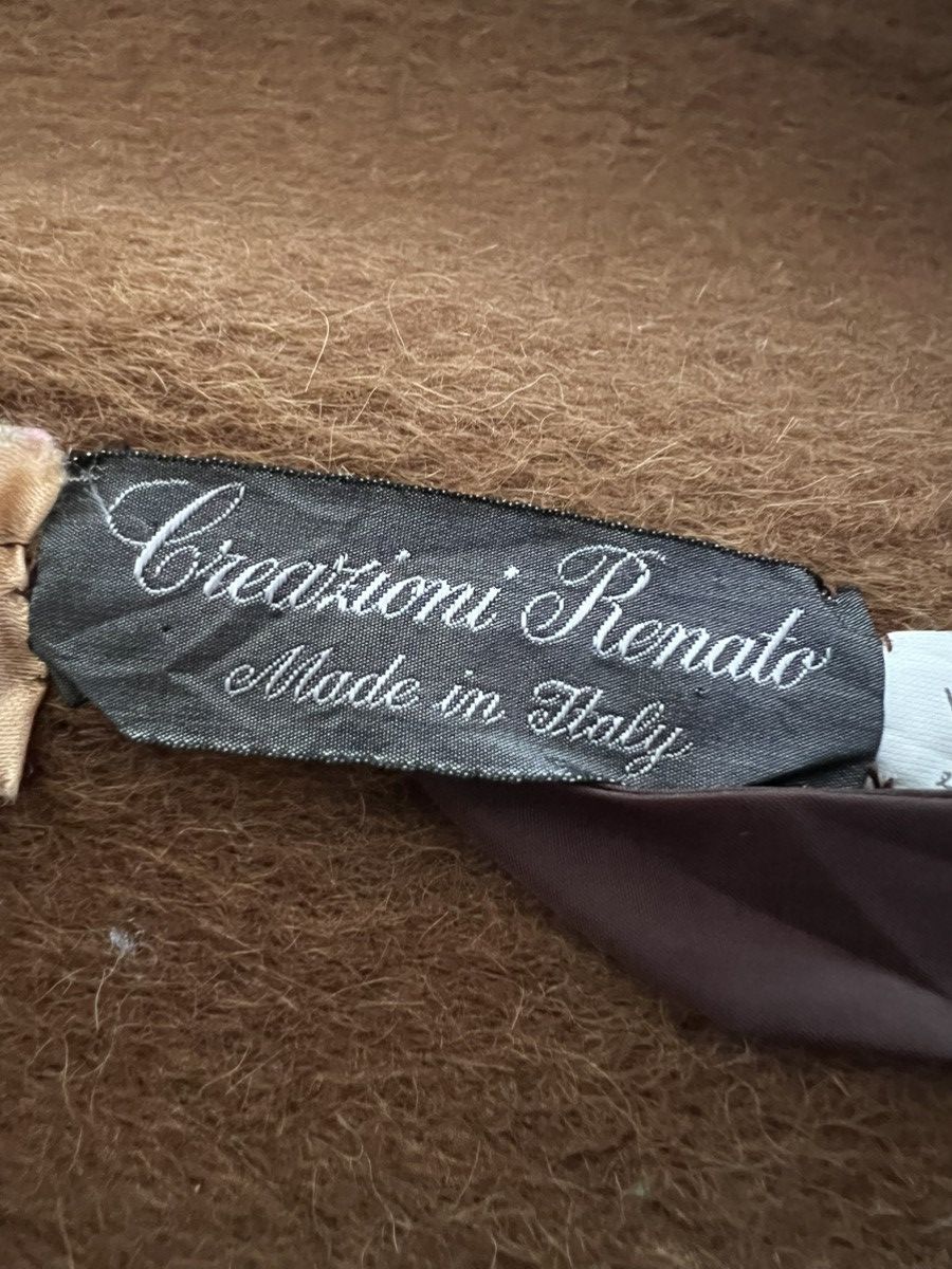 Vintage Creazioni Renato Vintage Mohair Wool Overcoat Size US M / EU 48-50 / 2 - 12 Thumbnail
