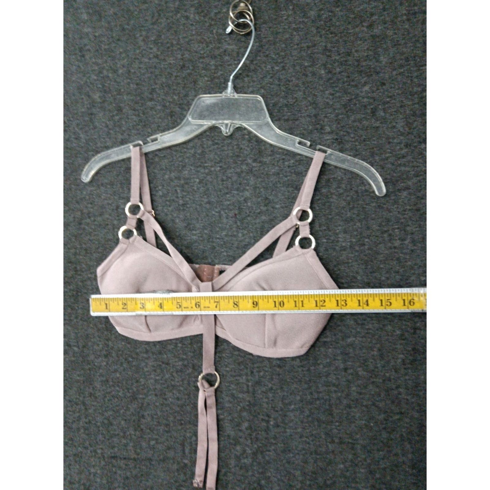 Vintage Codigo Lively Light Pink Y Ring Padded Wireless Bra Size S Size ONE SIZE - 4 Thumbnail