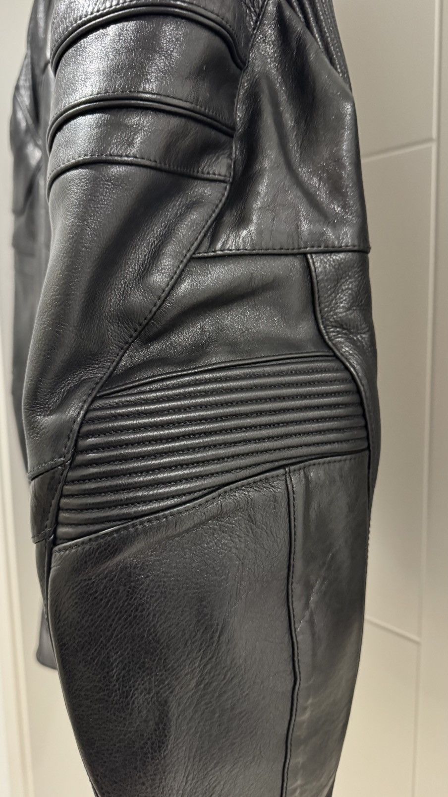 Balenciaga Balenciaga SS23 Mudshow Leather Biker Jacket Size US S / EU 44-46 / 1 - 6 Thumbnail