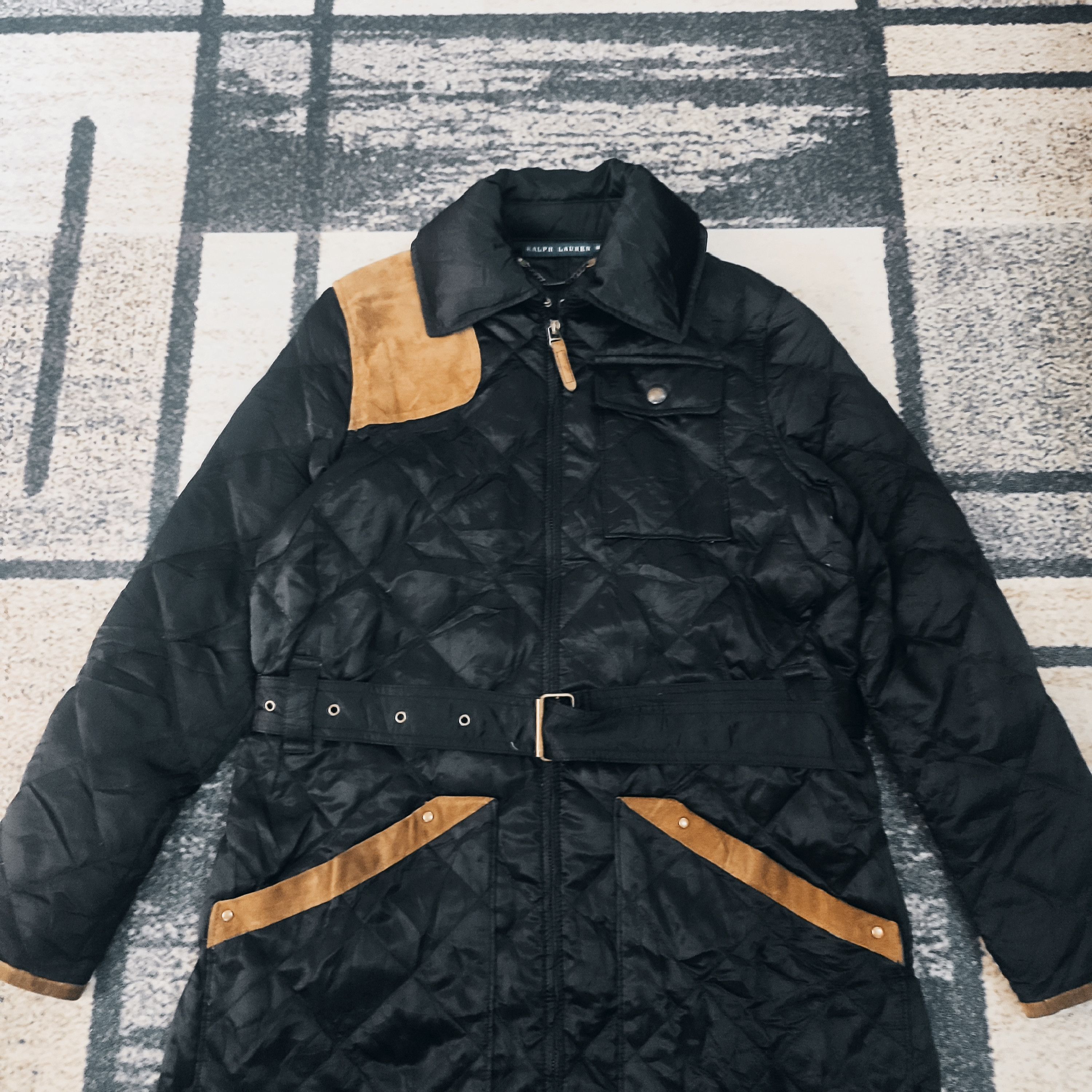 Polo Ralph Lauren × Ralph Lauren 🔥STEALS🔥Very Rare Ralph Lauren Quilted Down Trench Coat Size M / US 6-8 / IT 42-44 - 5 Thumbnail