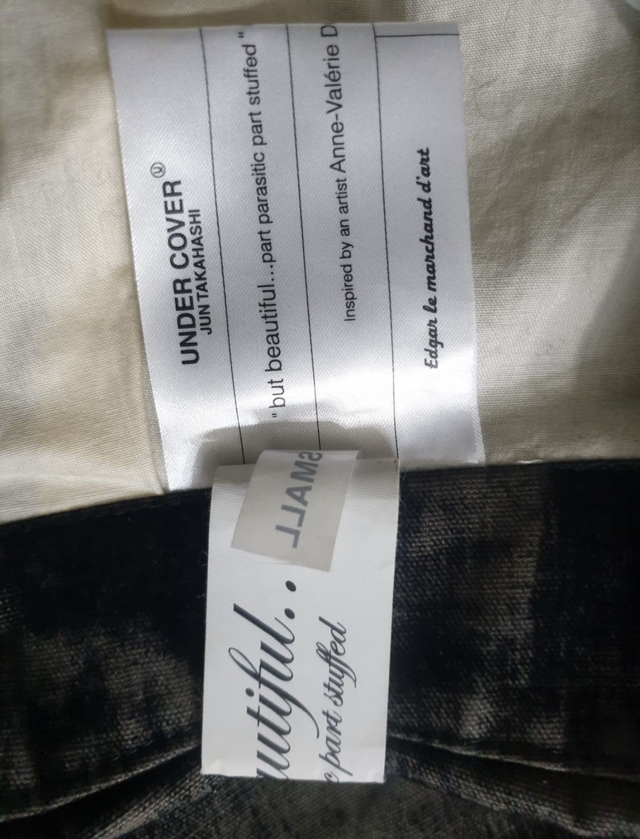 Undercover Undercover 04aw but beautiful runway hand-sewn coat Size US S / EU 44-46 / 1 - 5 Thumbnail