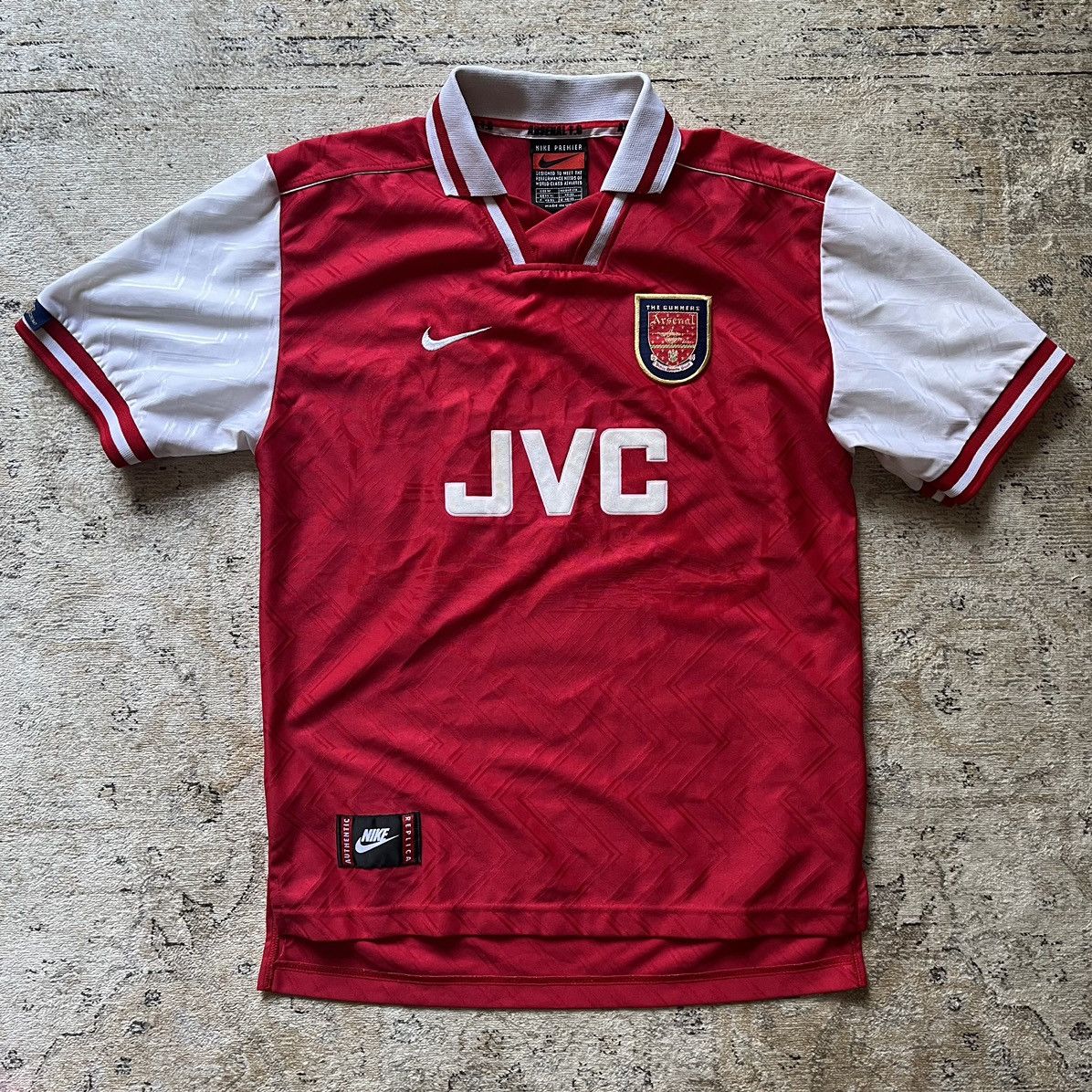 アーセナルユニフォーム JVC 復刻モデル Arsenal - メルカリ