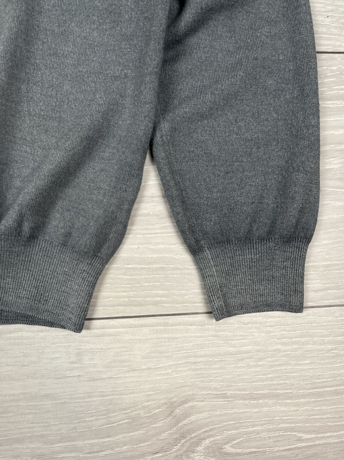 Gran Sasso Gran Sasso Grey Wool Turtle Neck Sweater Size US L / EU 52-54 / 3 - 4 Thumbnail