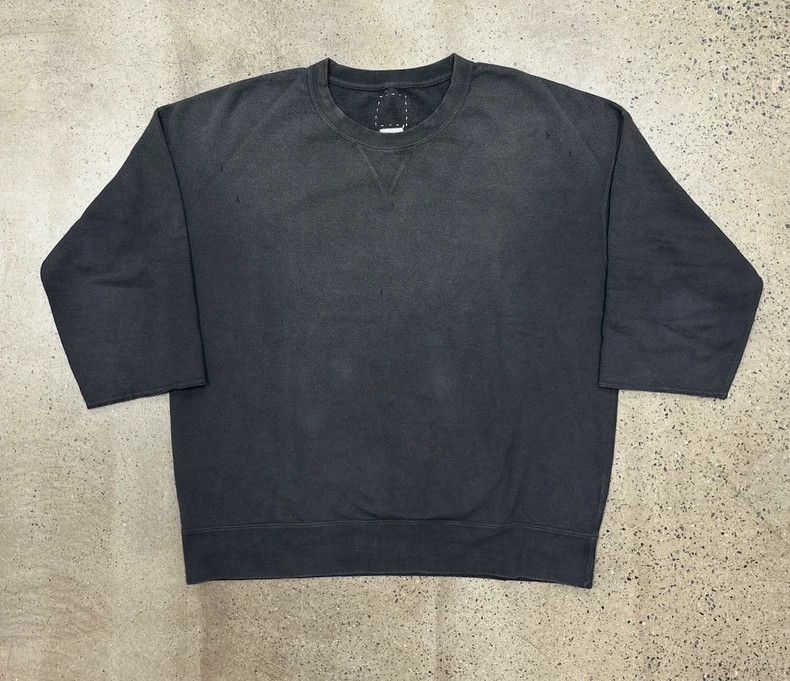 Visvim Visvim 21aw Jumbo Sweat 3/4 Crash Damage Do Old sweatshirt Size US L / EU 52-54 / 3 - 1 Thumbnail