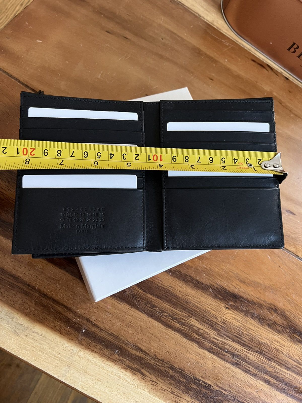 Maison Margiela MAISON MARGIELA FOUR STITSIZE LEATHER Black Wallet Size ONE SIZE - 12 Thumbnail