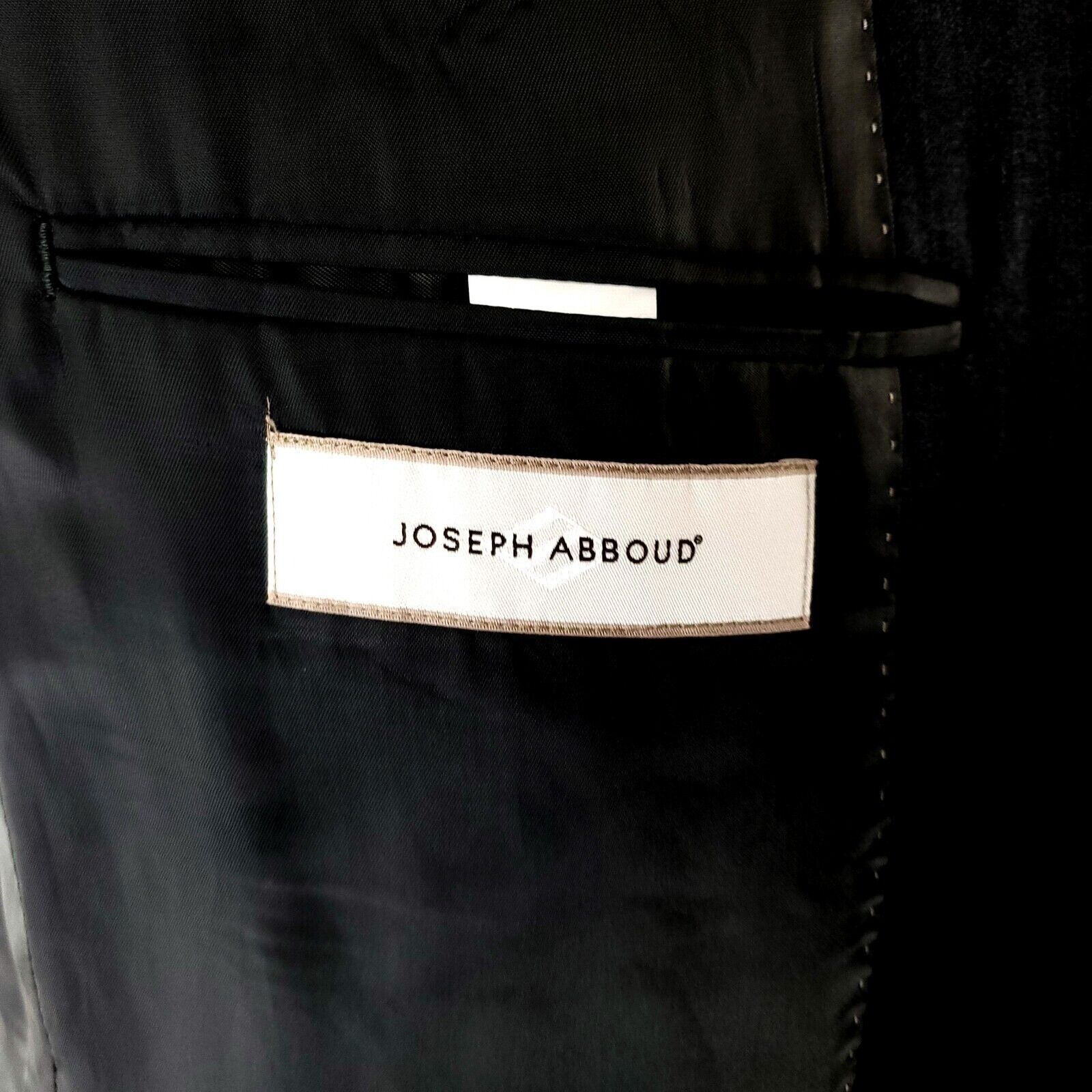 Joseph Abboud DAMAGED Joseph Abboud Wool 2 Button Blazer 36R Gray Tagged 4 Size 36R - 8 Thumbnail