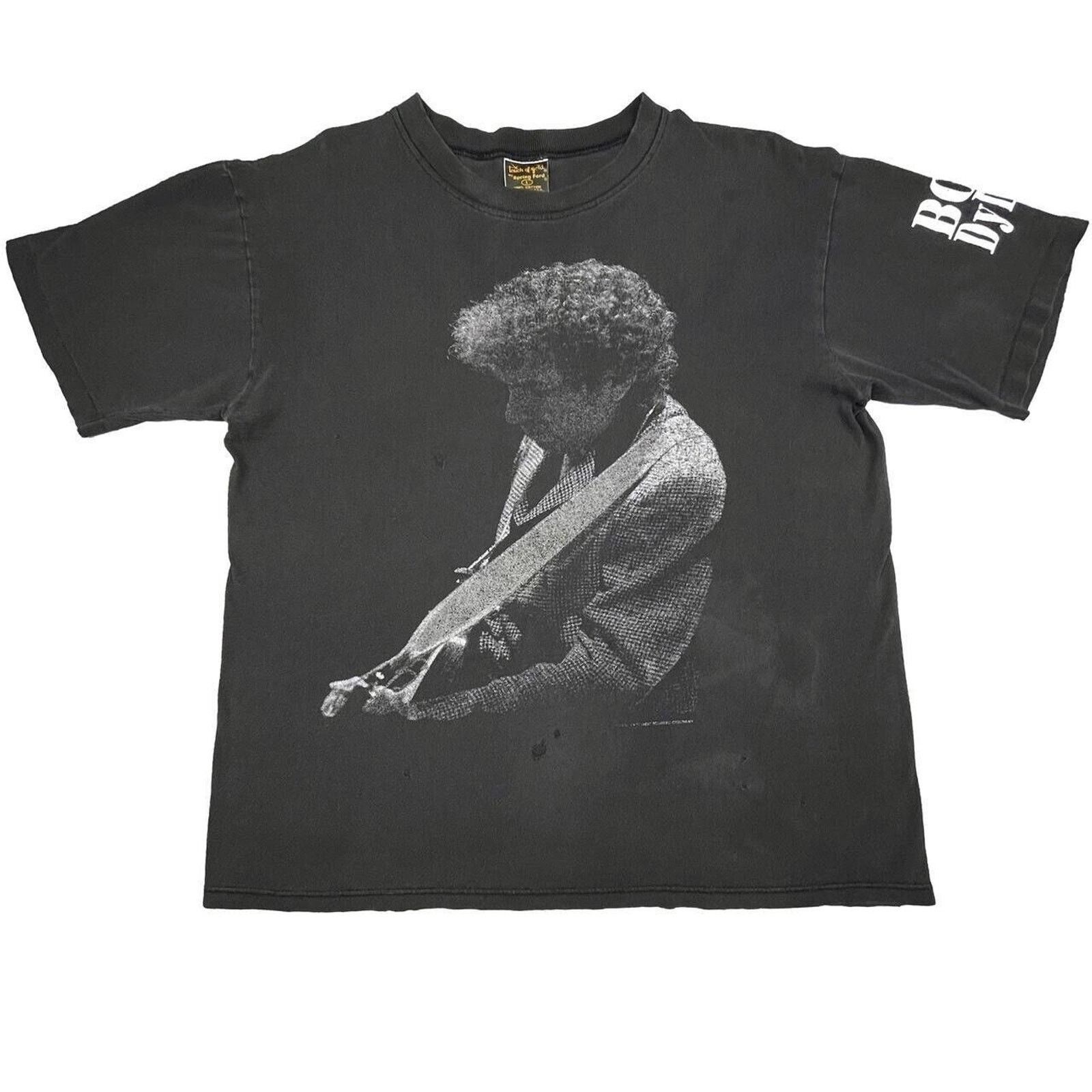 Other Vintage 90s BOB DYLAN T-Shirt Large Band Tour Folk 1994 Size US L / EU 52-54 / 3 - 1 Thumbnail