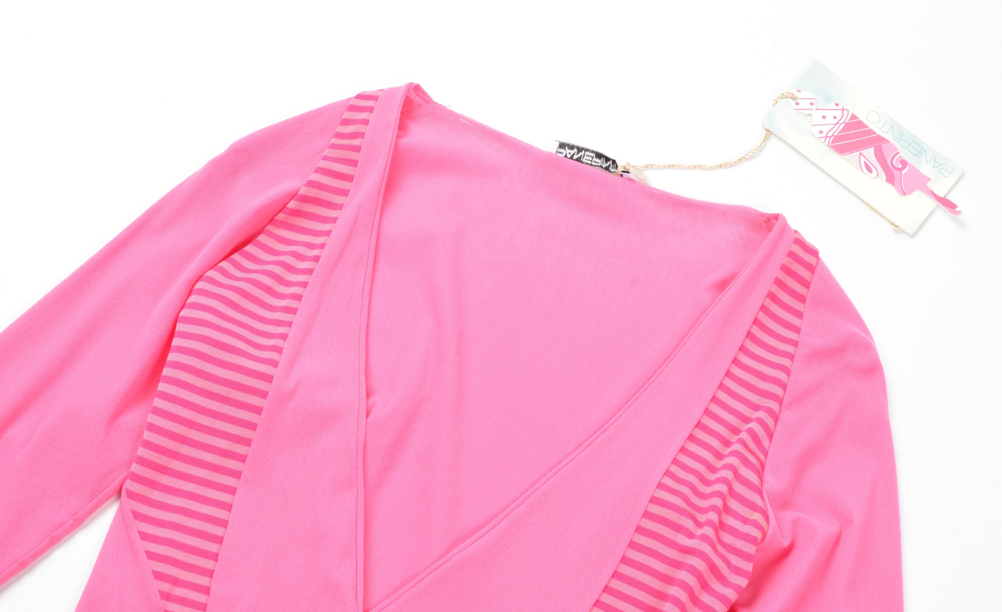 Vintage Vintage Panepinto Y2K Italian Mesh Wrap Top Size S / US 4 / IT 40 - 4 Thumbnail