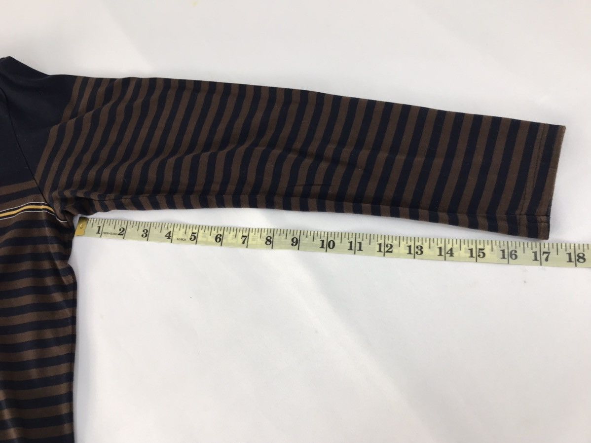 Japanese Brand × Takeo Kikuchi Vintage Takeo Kikuchi Design Striped Long Sleeve Shirt Size US M / EU 48-50 / 2 - 9 Thumbnail