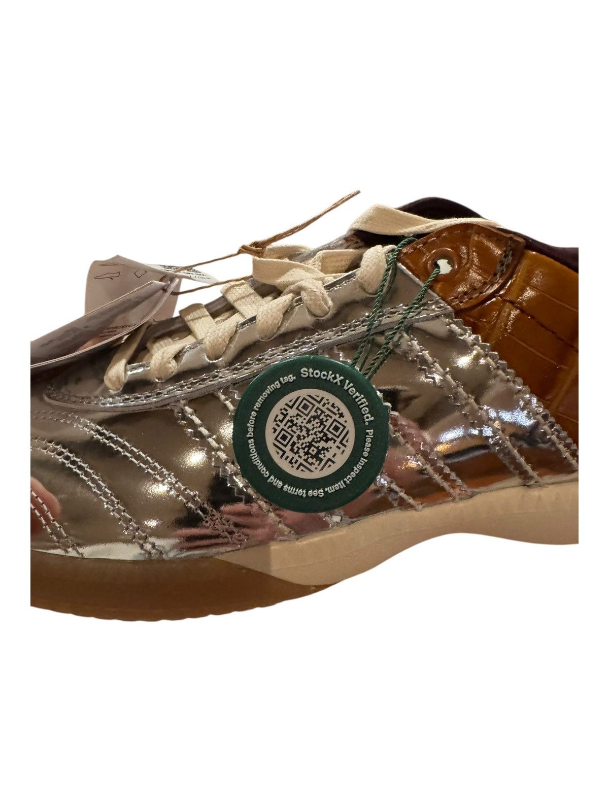 Adidas × Wales Bonner Adidas Samba Millennium ‘Wales Bonner Silver Metallic Croc’ Size US 7 / EU 40 - 6 Thumbnail