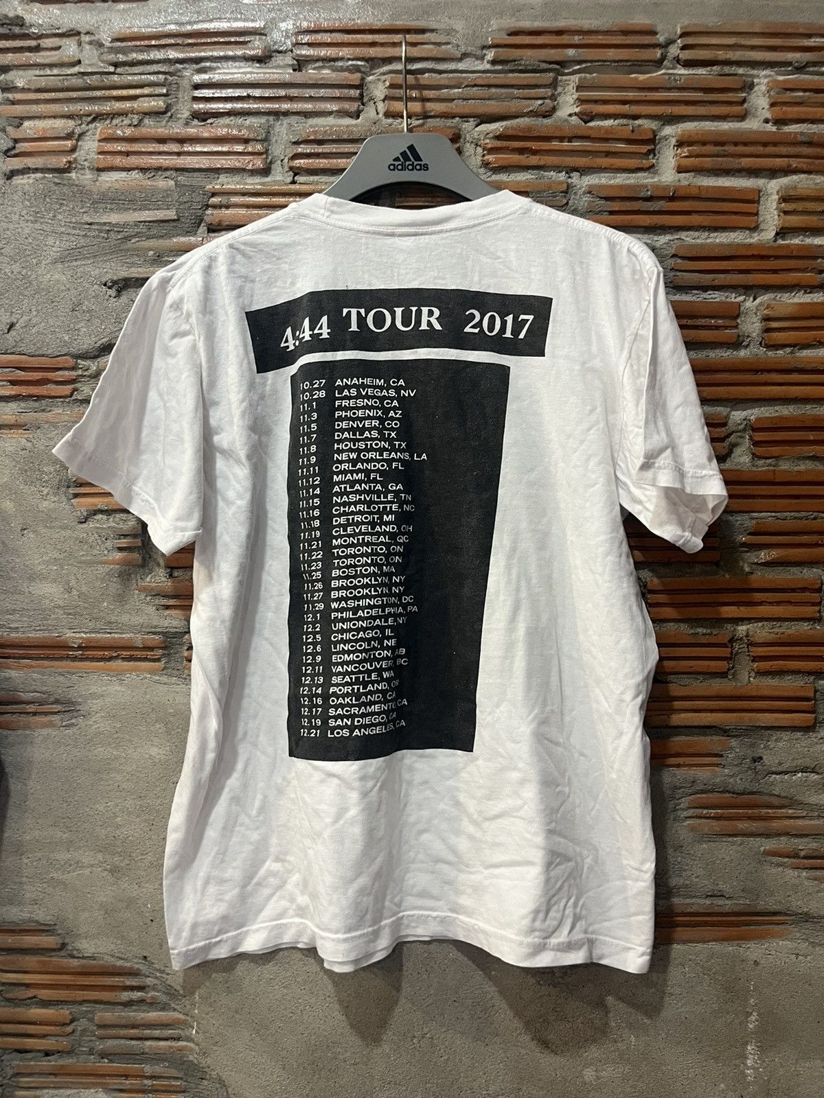 Band Tees 4:44 JAY-Z TOUR 2017’s collection Tshirt Size US L / EU 52-54 / 3 - 3 Thumbnail