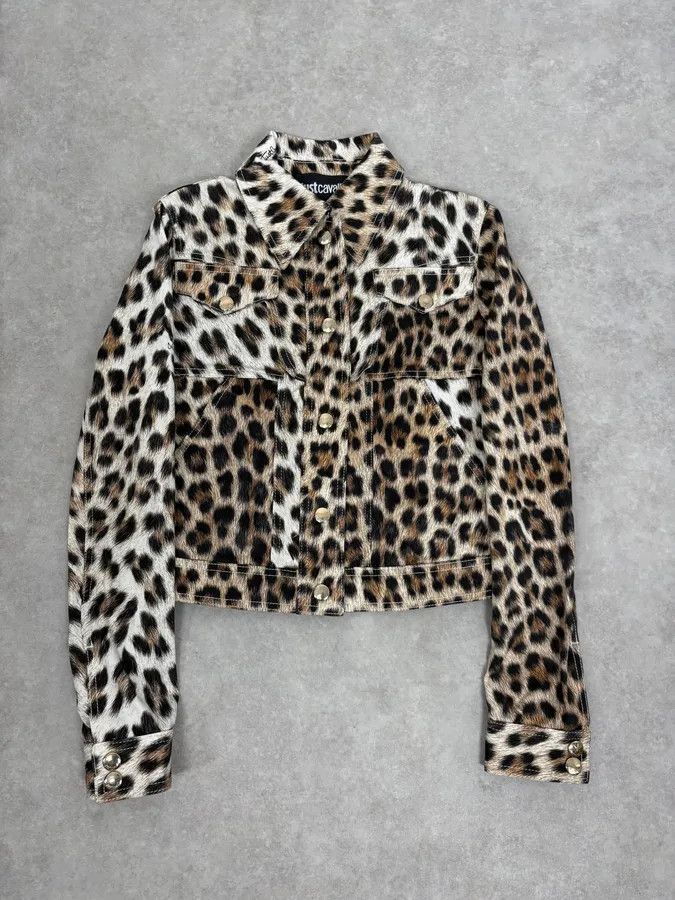 Just Cavalli SS2016 Cavalli Leopard Print Jacket Size US XS / EU 42 / 0 - 1 Thumbnail