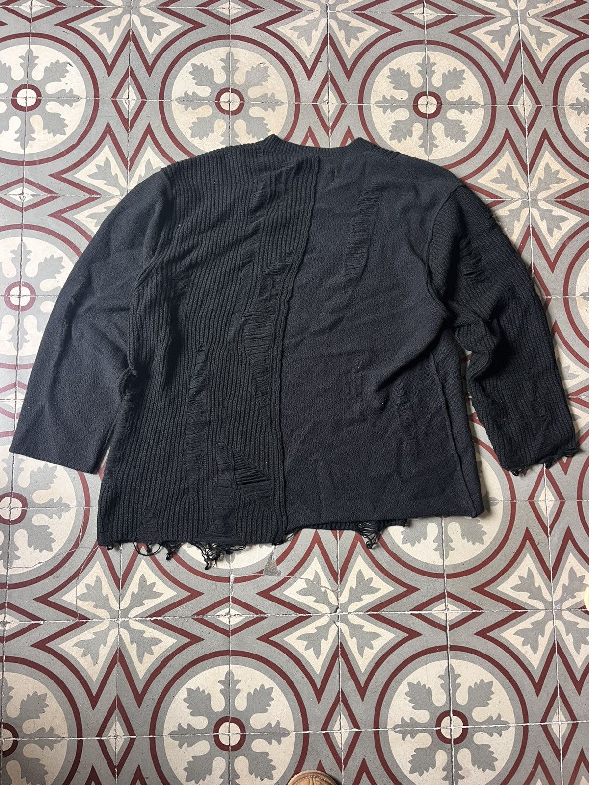 Professor.E Professor.E distressed knit sweater Size US L / EU 52-54 / 3 - 4 Thumbnail
