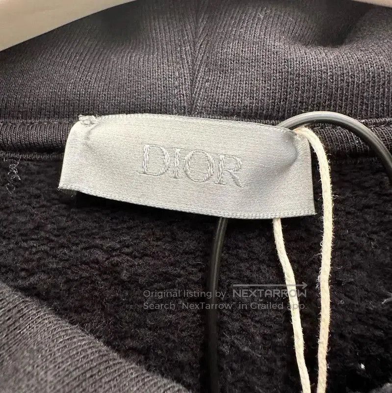 Dior Dior Black Logo Long Sleeve Hoodie . Size US XS / EU 42 / 0 - 4 Thumbnail