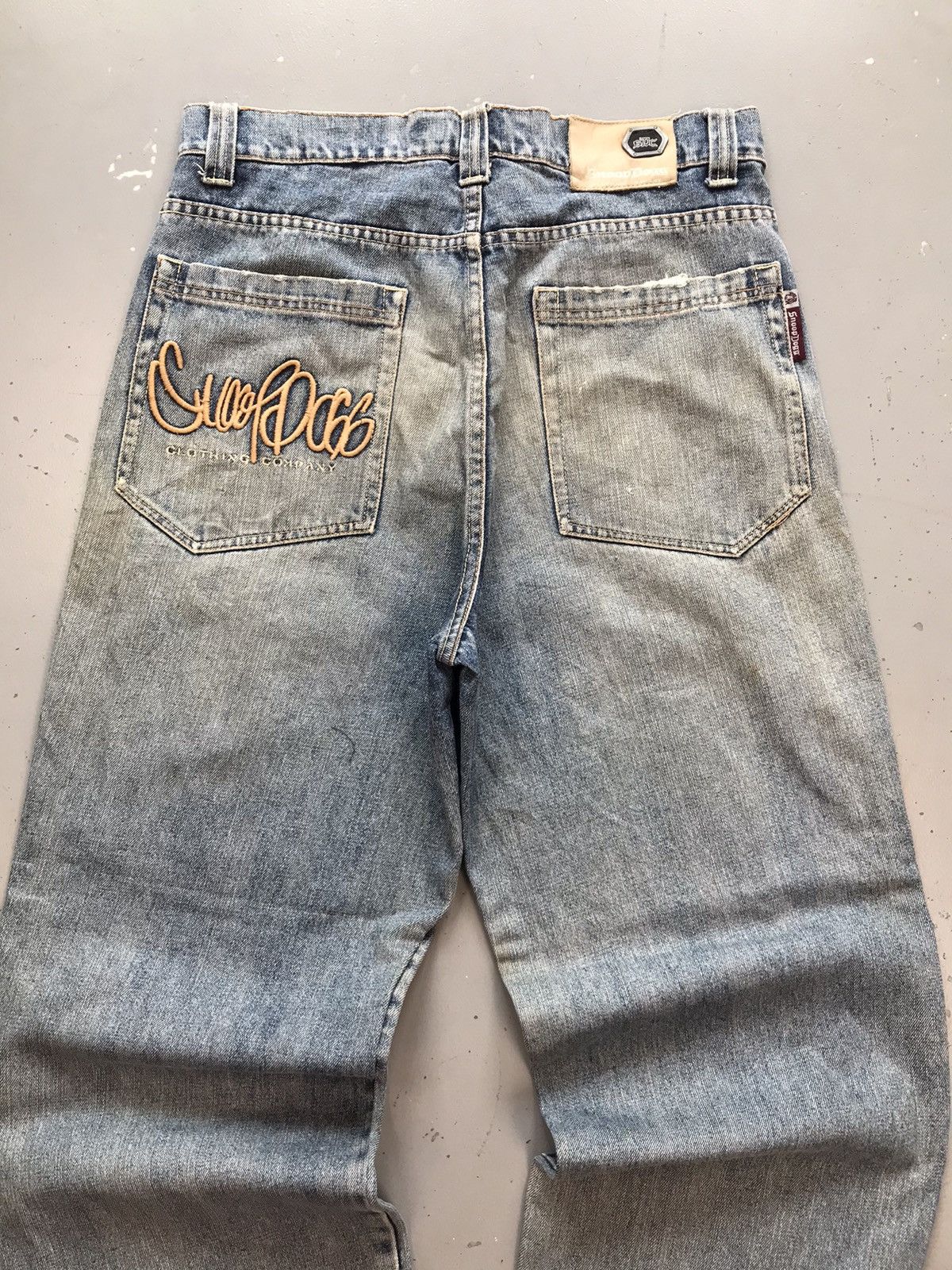 Snoop Dogg × Vintage Vintage snoop dogg embroidered distressed denim Size US 34 / EU 50 - 16 Thumbnail