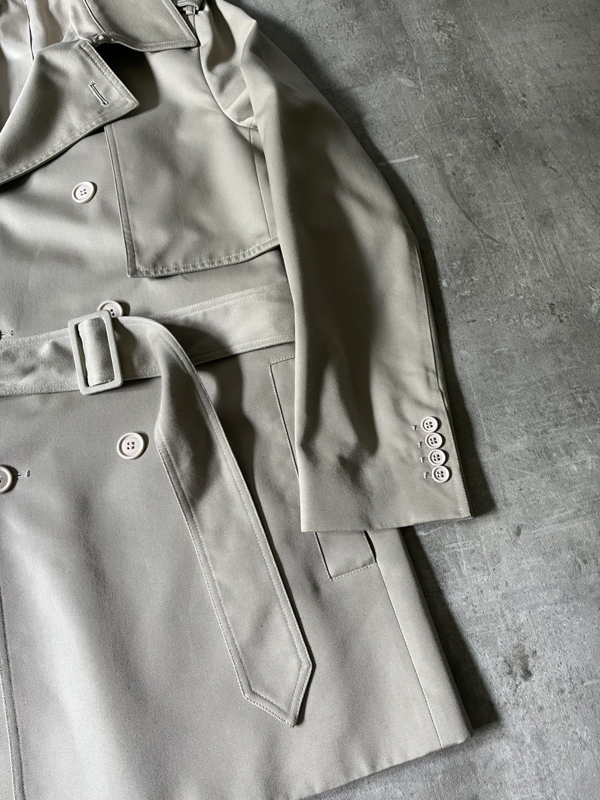 Dior Dior Homme S/S 08 coat beige belted rare Size US M / EU 48-50 / 2 - 4 Thumbnail