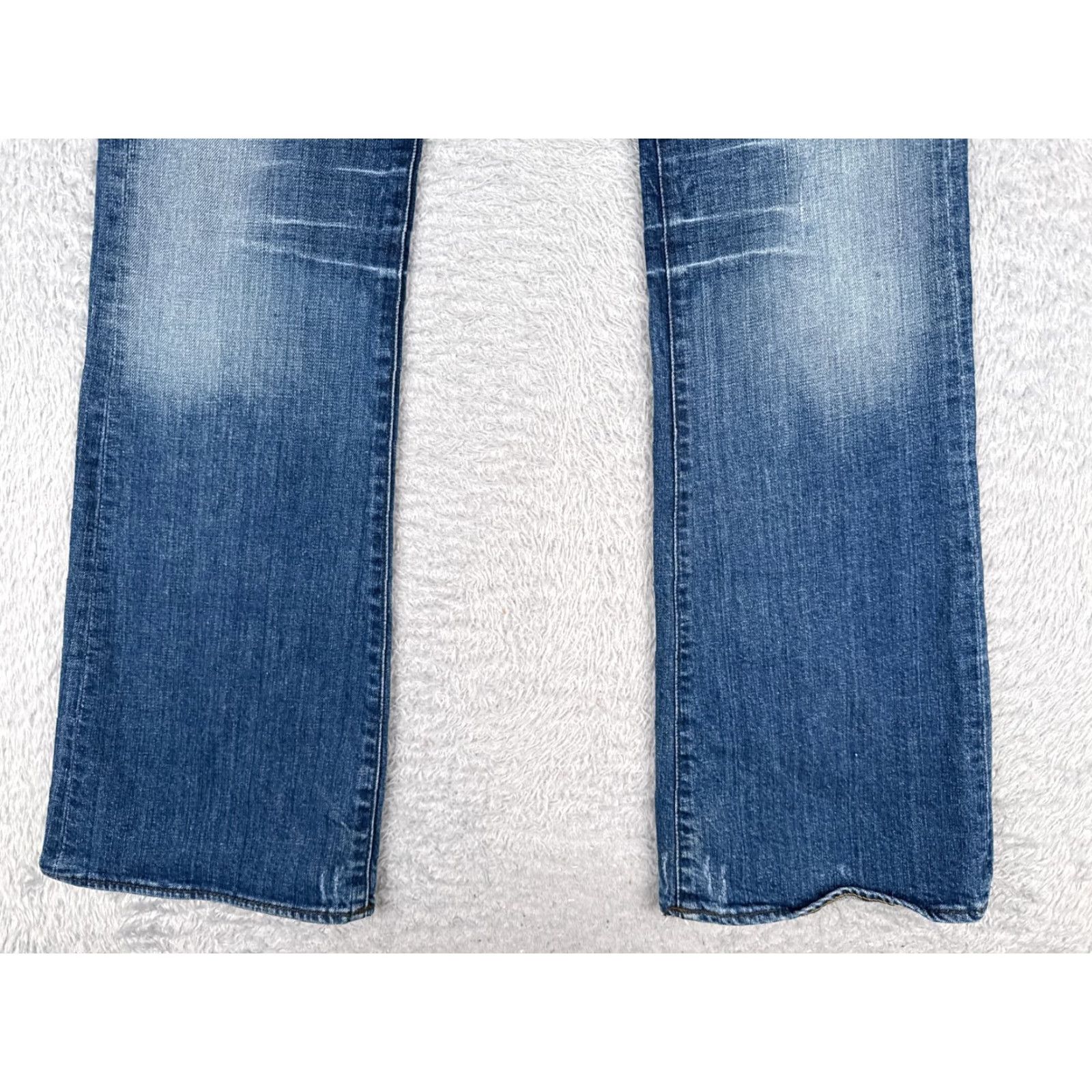 Ralph Lauren Polo Ralph Lauren Jeans Womens 6 Bootcut Low Rise Distressed Blue Denim Kelly Size 28" / US 6 / IT 42 - 2 Thumbnail
