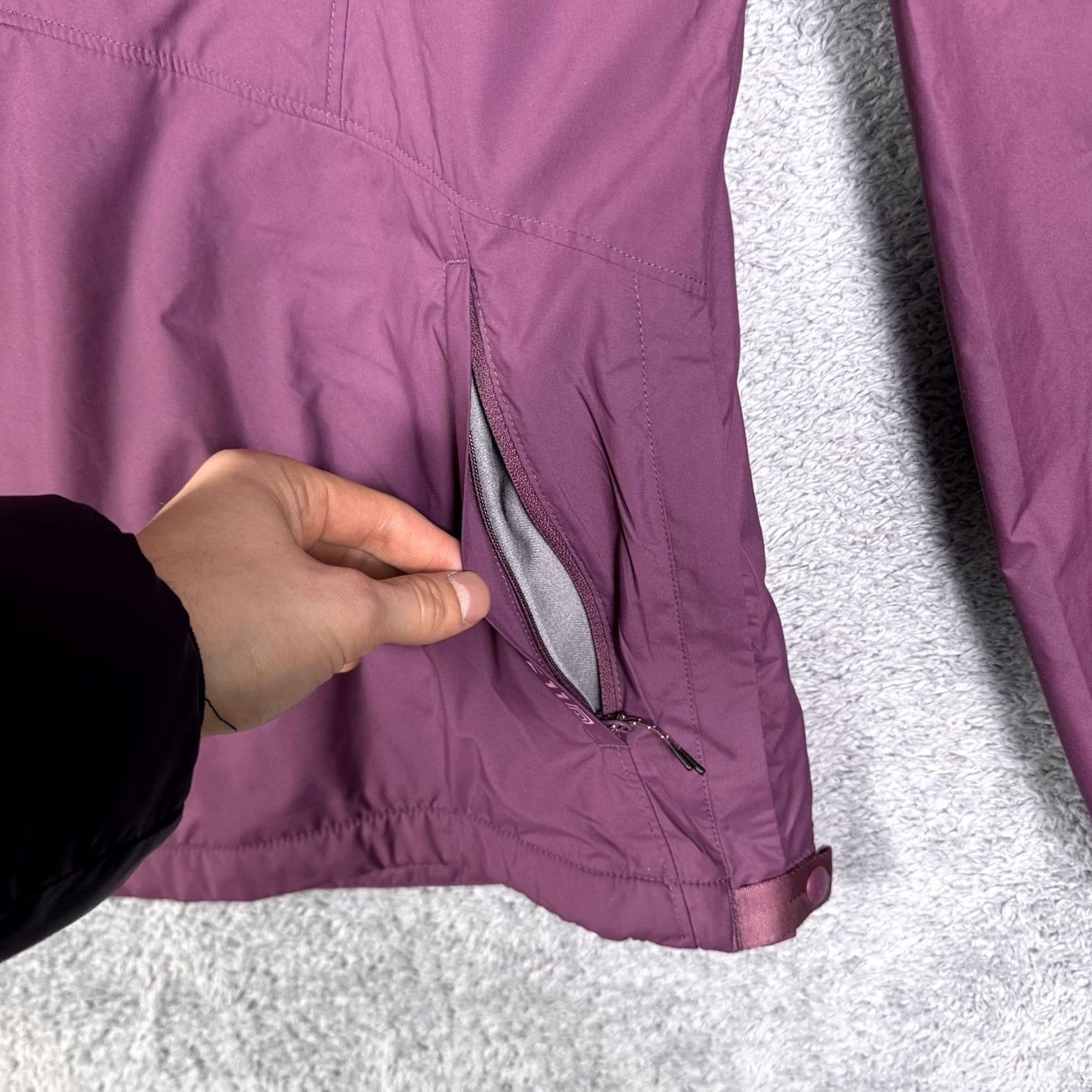 Vintage 5.11 Tactical Jacket Womens XS Seacoast Anorak Hooded Fleece Windbreaker Purple Size XS / US 0-2 / IT 36-38 - 6 Thumbnail