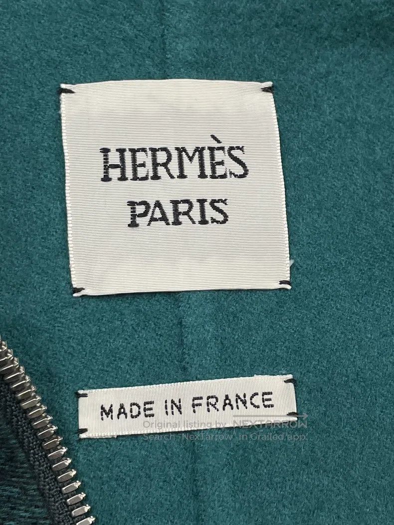 Hermes Hermes Oatmeal Double-faced Cashmere Overcoat Size XS / US 0-2 / IT 36-38 - 5 Thumbnail