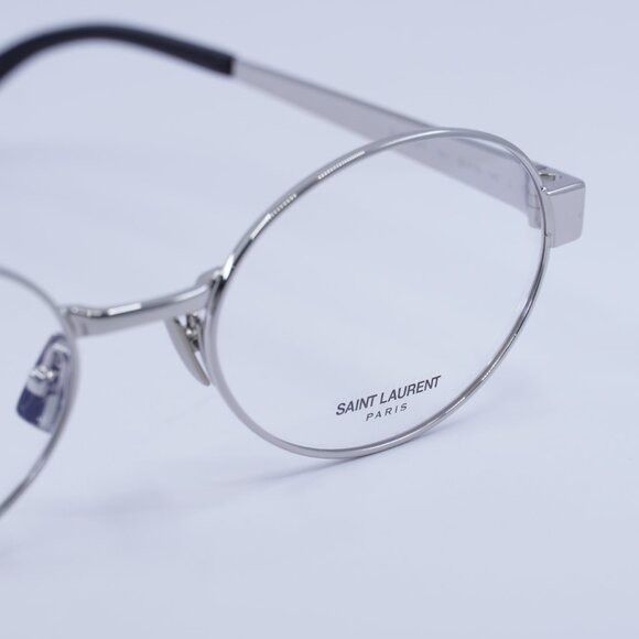 Saint Laurent Paris 🕶️ New Saint Laurent SL692 OPT 001 Eyeglasses - Silver Size ONE SIZE - 6 Thumbnail