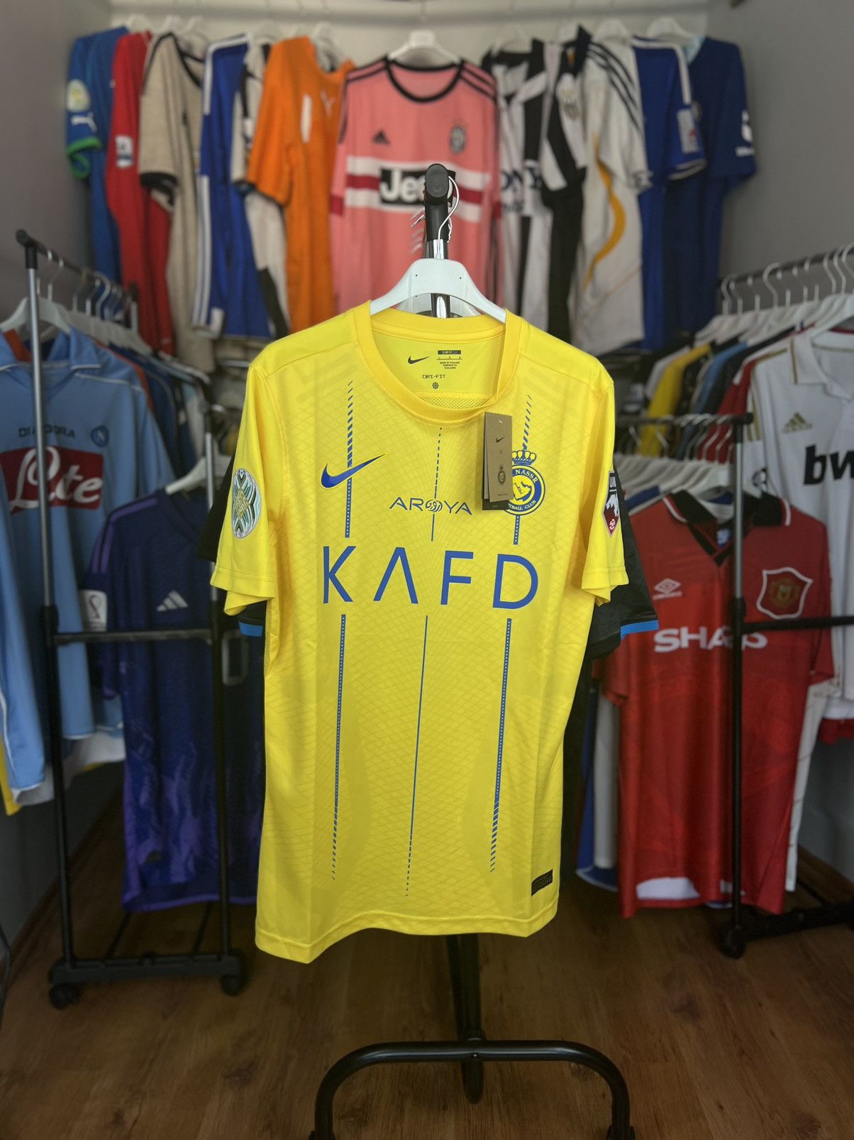 Nike Soccer Jersey Nike Al Nassr 2023/24 Ronaldo #7 Size US M / EU 48-50 / 2 - 2 Thumbnail