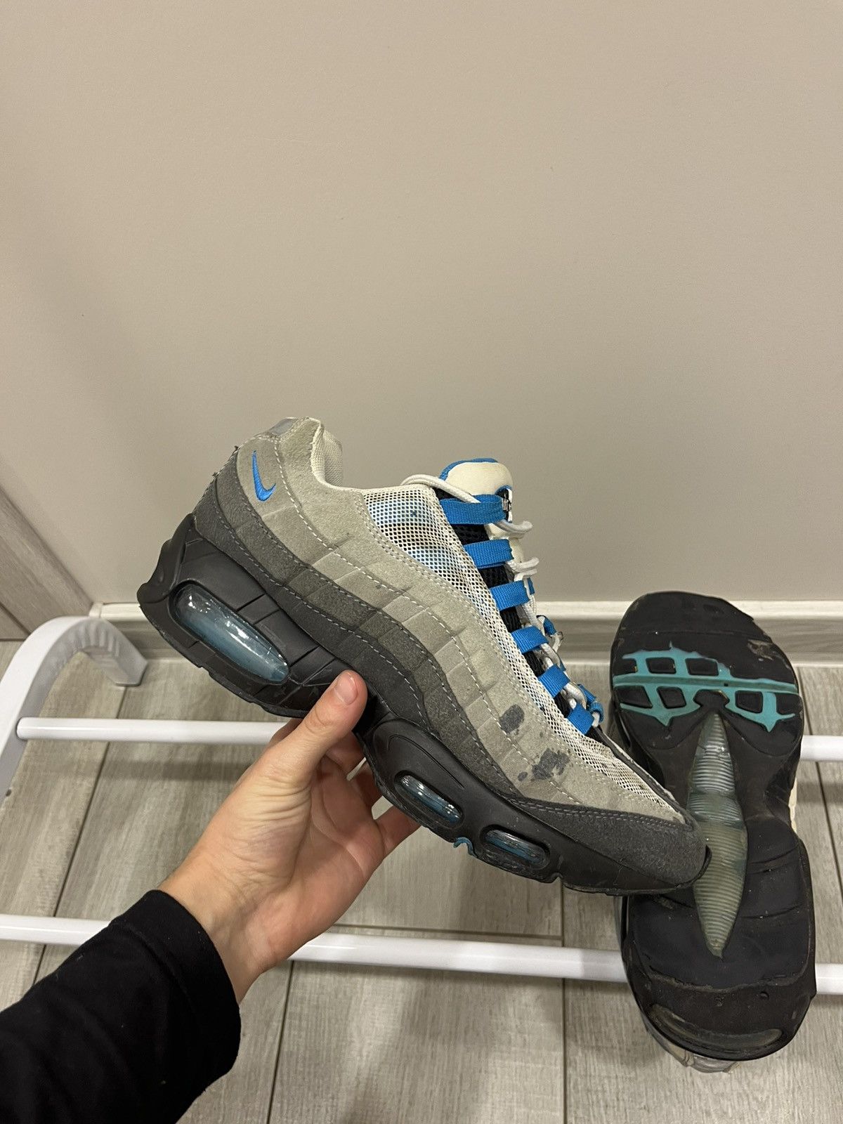 Nike Nike Air Max 95 2019 Fresh Mint Size 9.5 Size US 9.5 / EU 42-43 - 6 Thumbnail