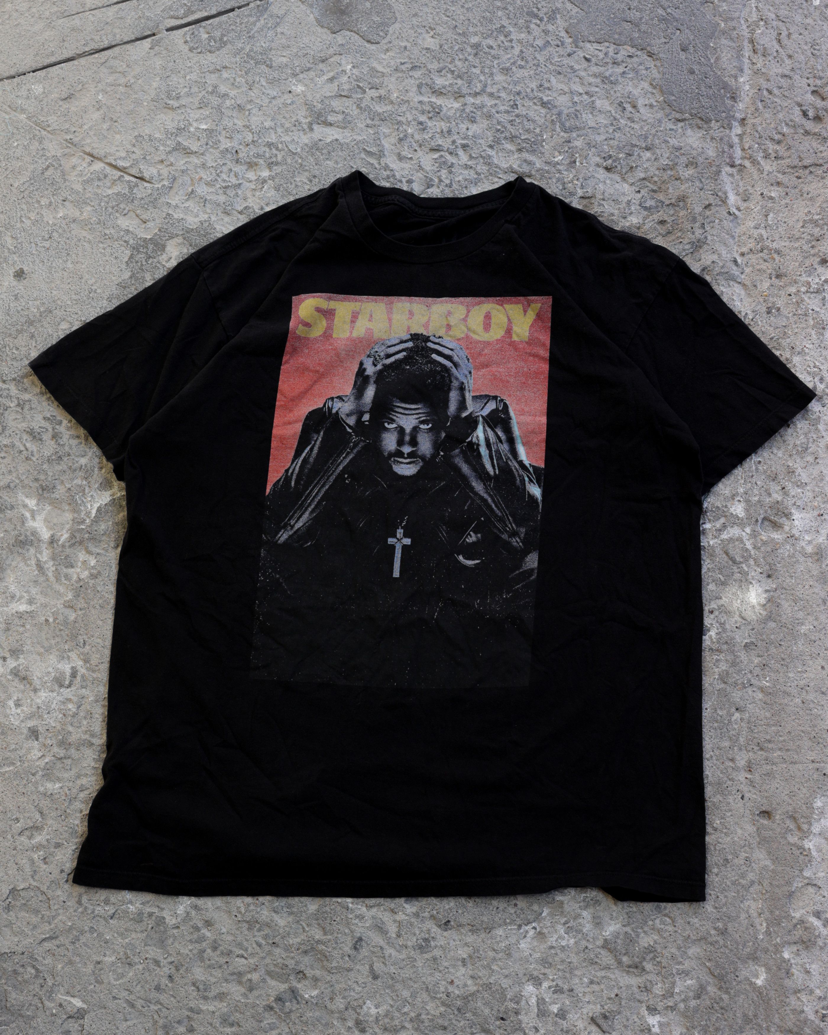 The Weeknd 2016 THE WEEKND STARBOY FADED TEE Size US L / EU 52-54 / 3 - 1 Thumbnail