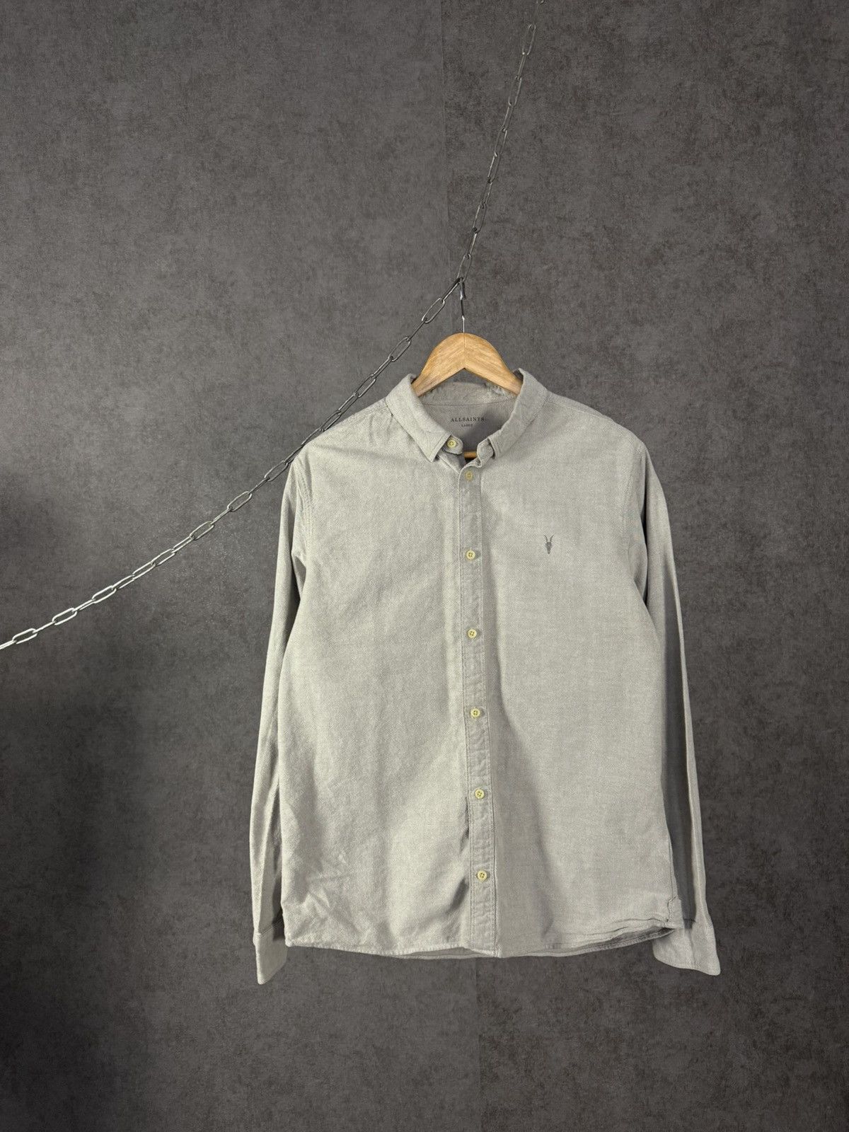 Allsaints Allsaints designer logo shirt Size US L / EU 52-54 / 3 - 1 Thumbnail