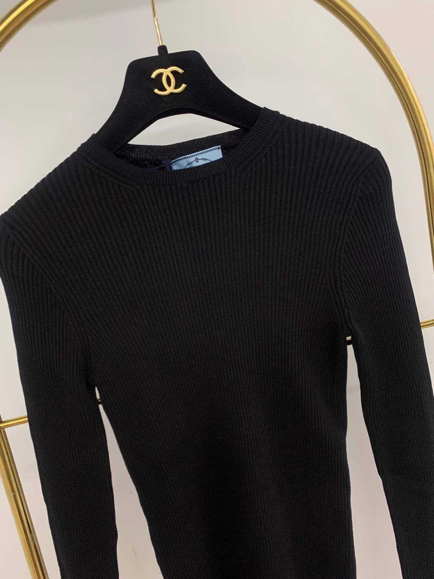 Prada PRADA Black Base Sweater Size 38 New with Tags Size XS / US 0-2 / IT 36-38 - 2 Thumbnail