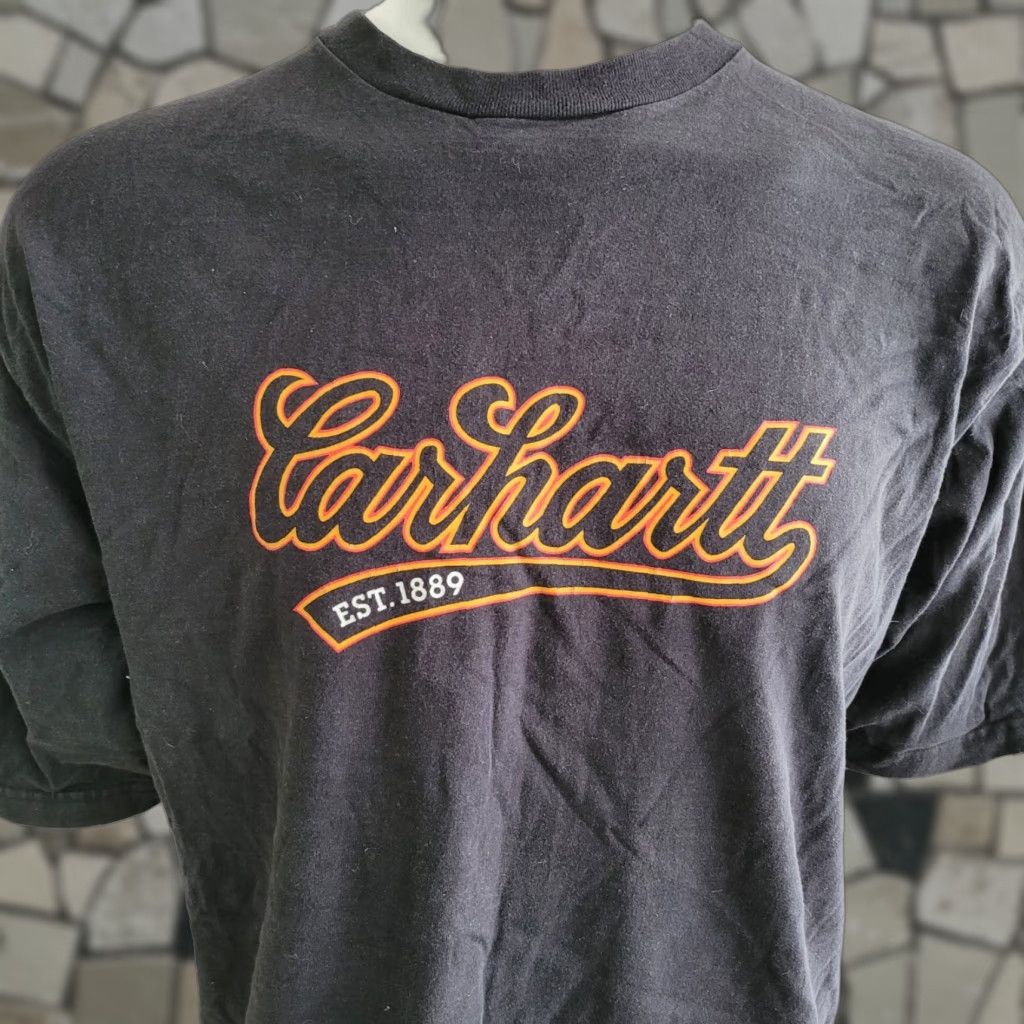 Carhartt VINTAGE Carhartt T-Shirt Men's L - Original Fit, Multicoloured, Short Sleeve, Crew Neck Size US L / EU 52-54 / 3 - 1 Thumbnail