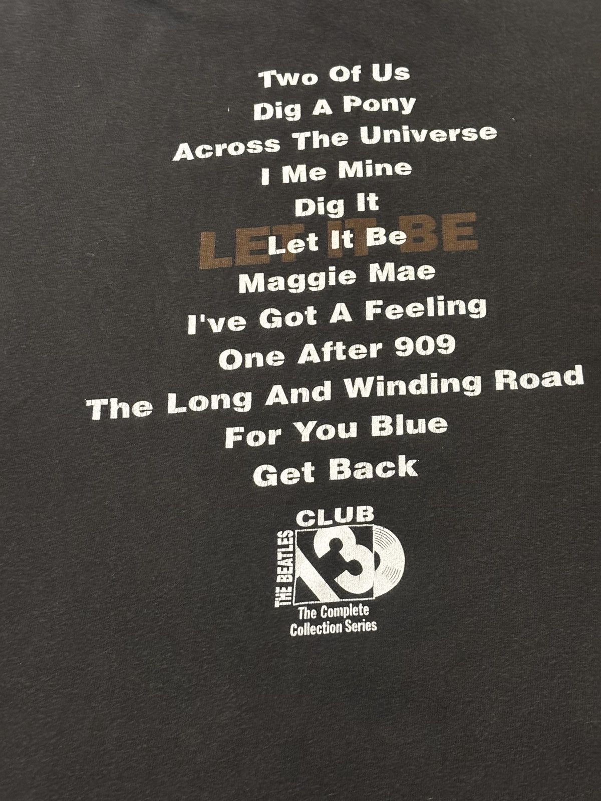 Other Men’s black let it be t-shirts0520 Size US L / EU 52-54 / 3 - 9 Thumbnail
