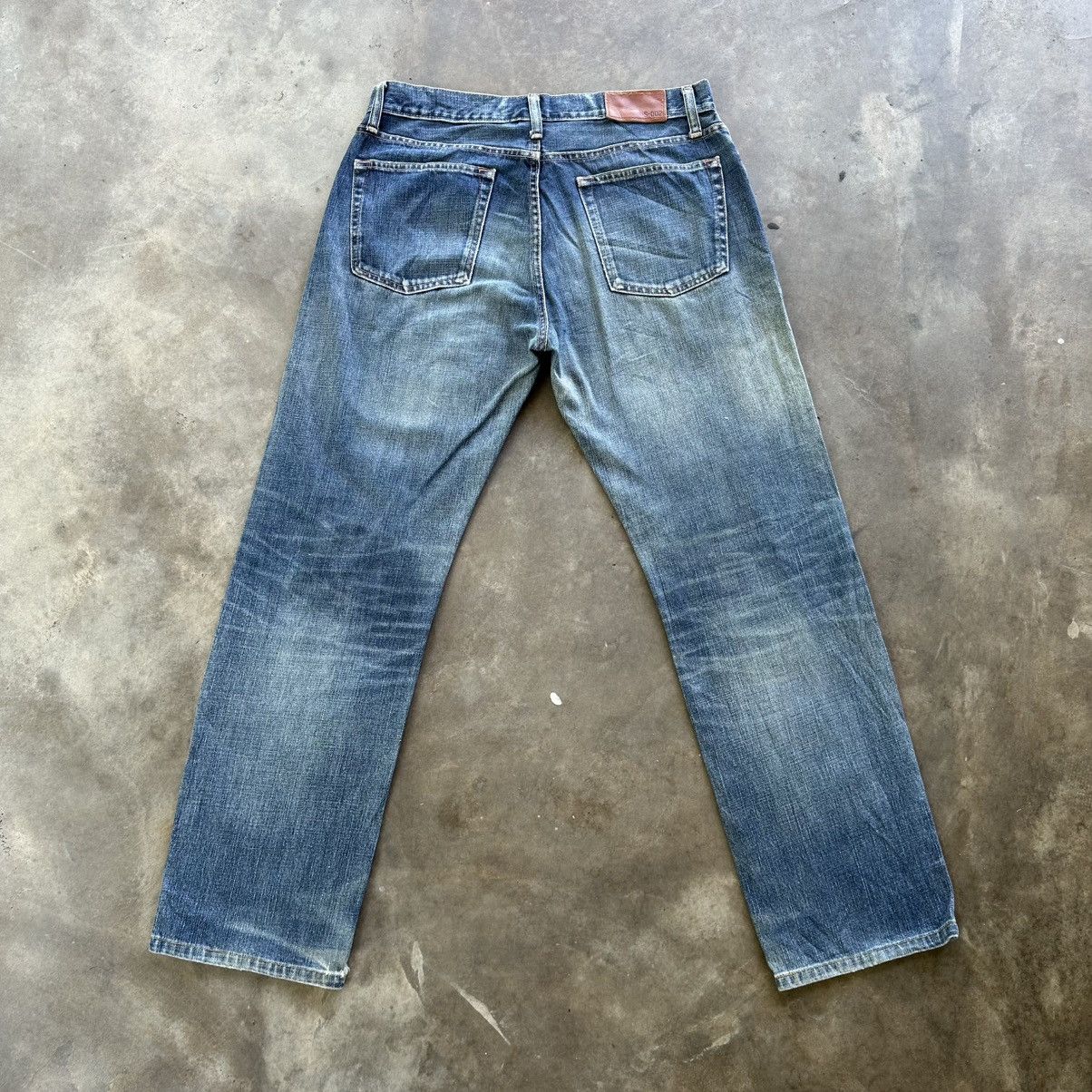 Japanese Brand Vintage Japanese Faded Denim Jean Pant W32 Size US 32 / EU 48 - 8 Thumbnail