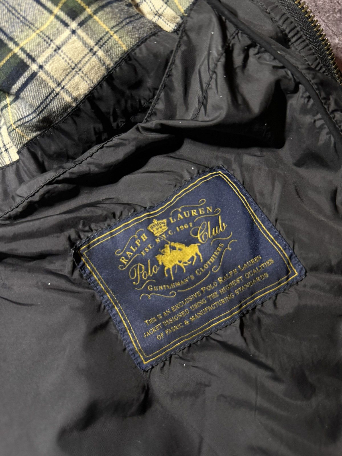 Polo Ralph Lauren × Ralph Lauren × Vintage Polo Ralph Lauren Vntg Jacket Quilted Hunting Shooting Coat Size US XXL / EU 58 / 5 - 16 Thumbnail