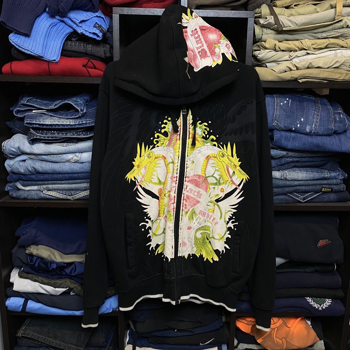 Other Vintage Ed Hardy style Graphic logo y2k opium zip hoodie Size US M / EU 48-50 / 2 - 1 Thumbnail
