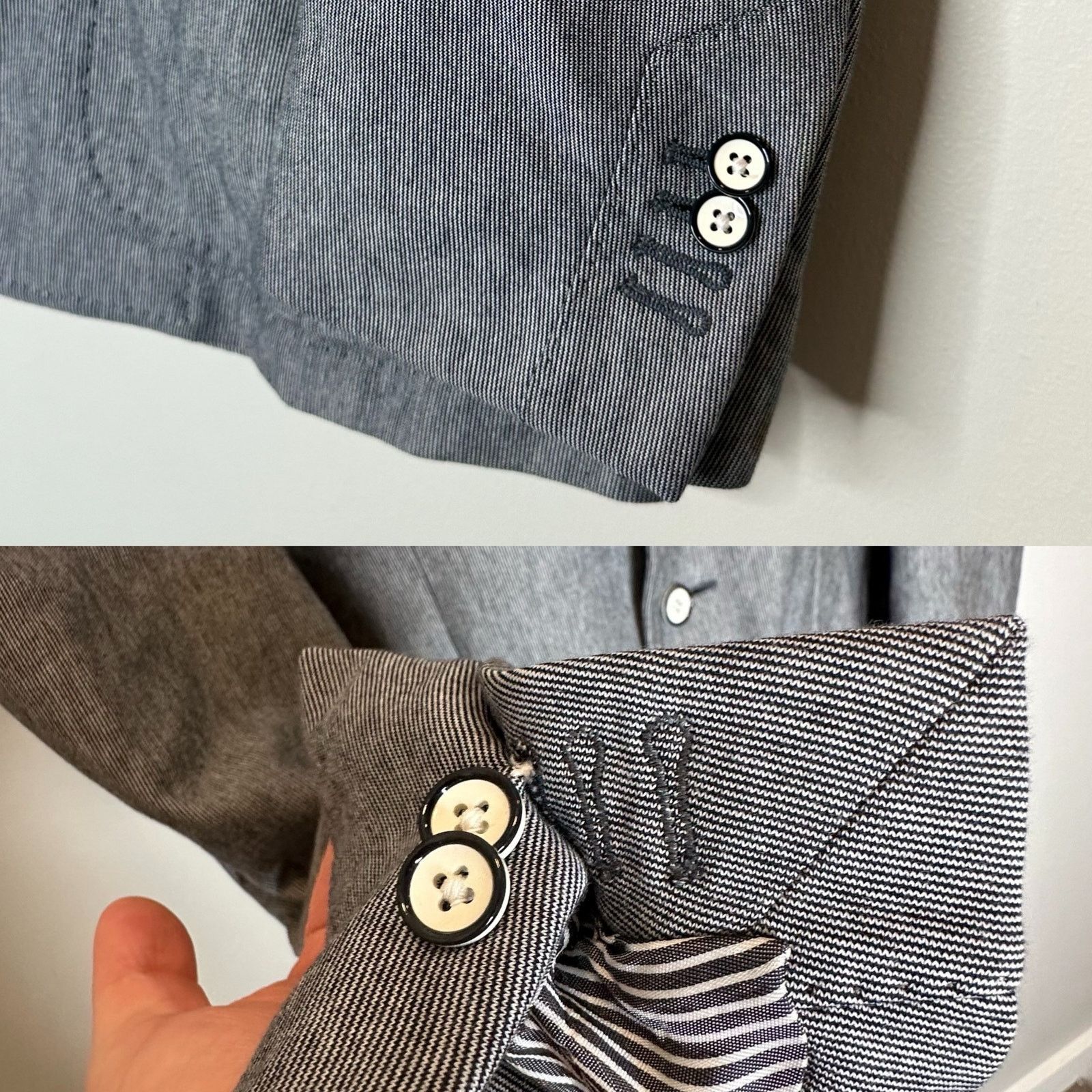 Corneliani Corneliani ID Blazer Jacket Removable Bib US 42R EU 52 Italy Size 42R - 6 Thumbnail