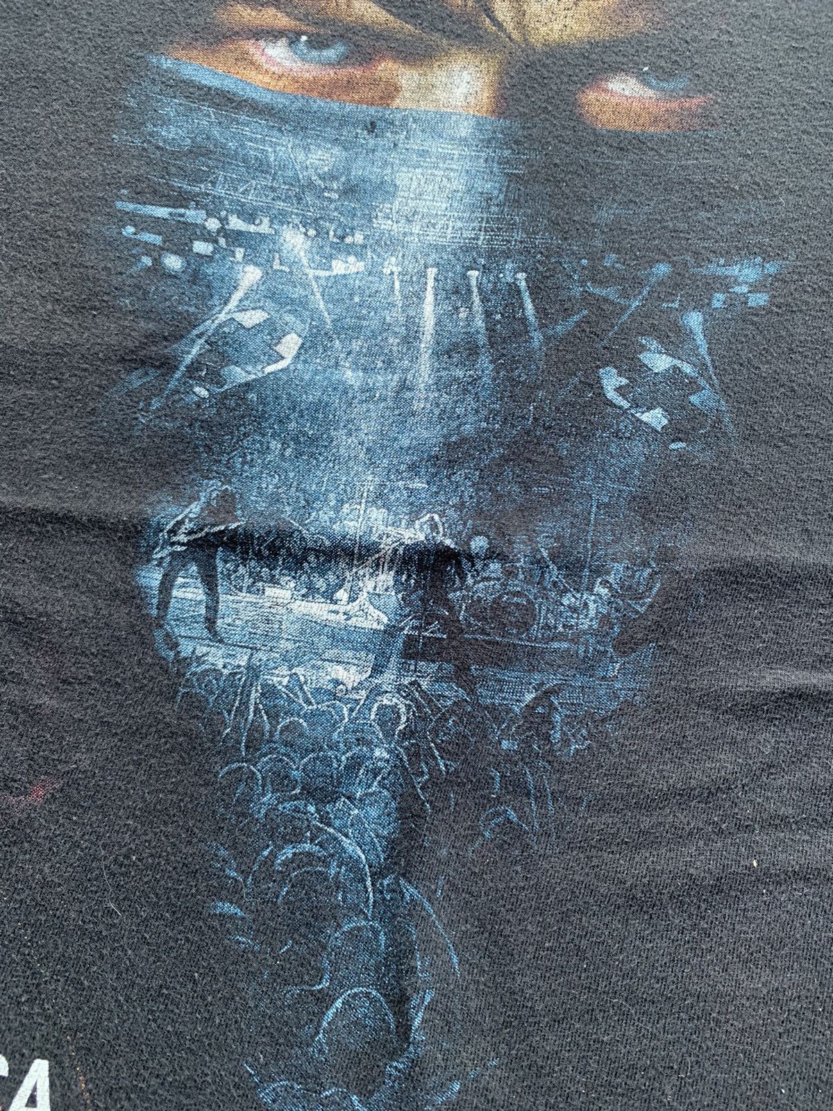 Band Tees TRASHED FADED Metallica Through The Never Band tshirt Size US XL / EU 56 / 4 - 3 Thumbnail