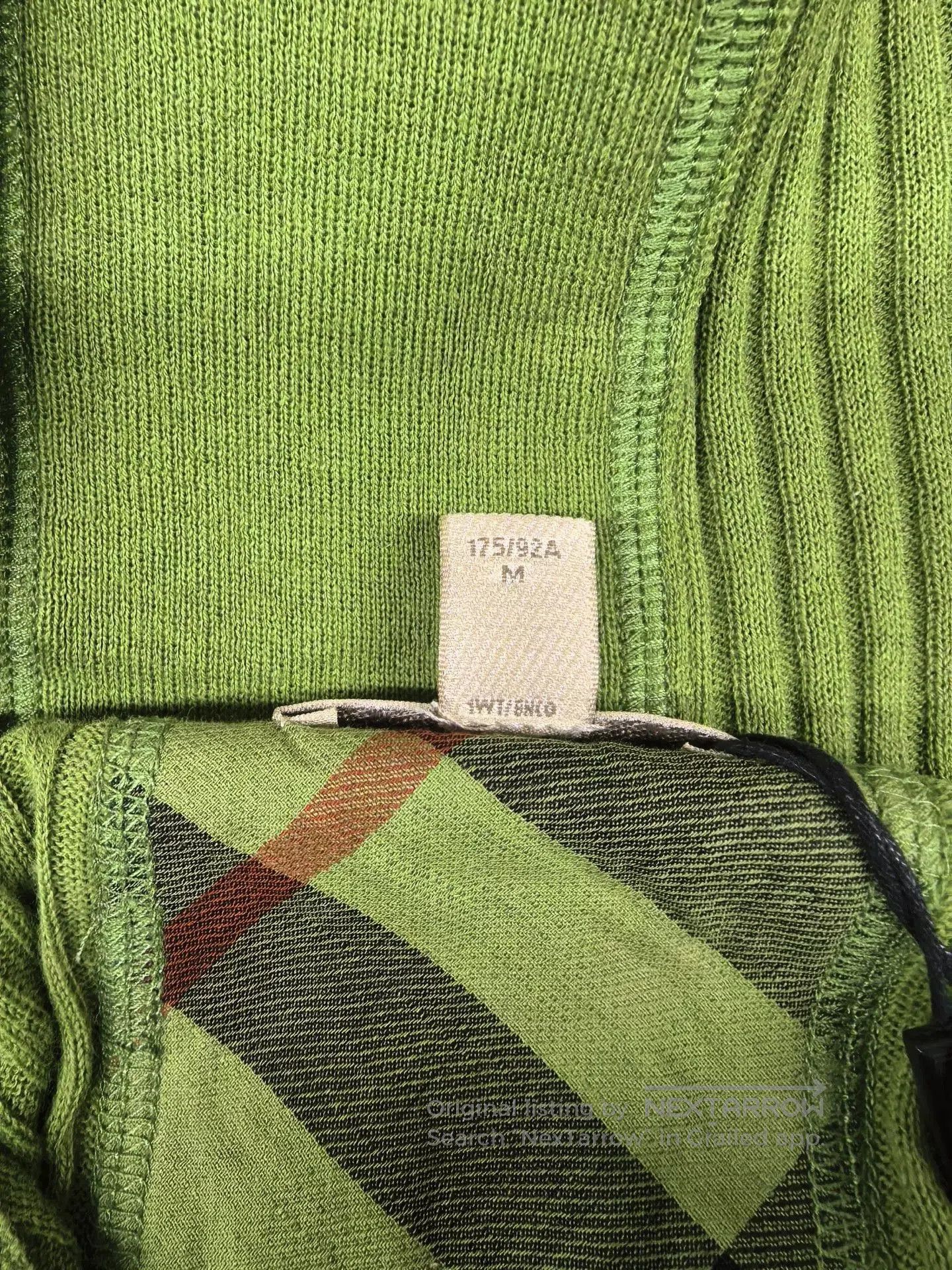Burberry Burberry Brit Green Knit Sweater. Size XS / US 0-2 / IT 36-38 - 5 Thumbnail