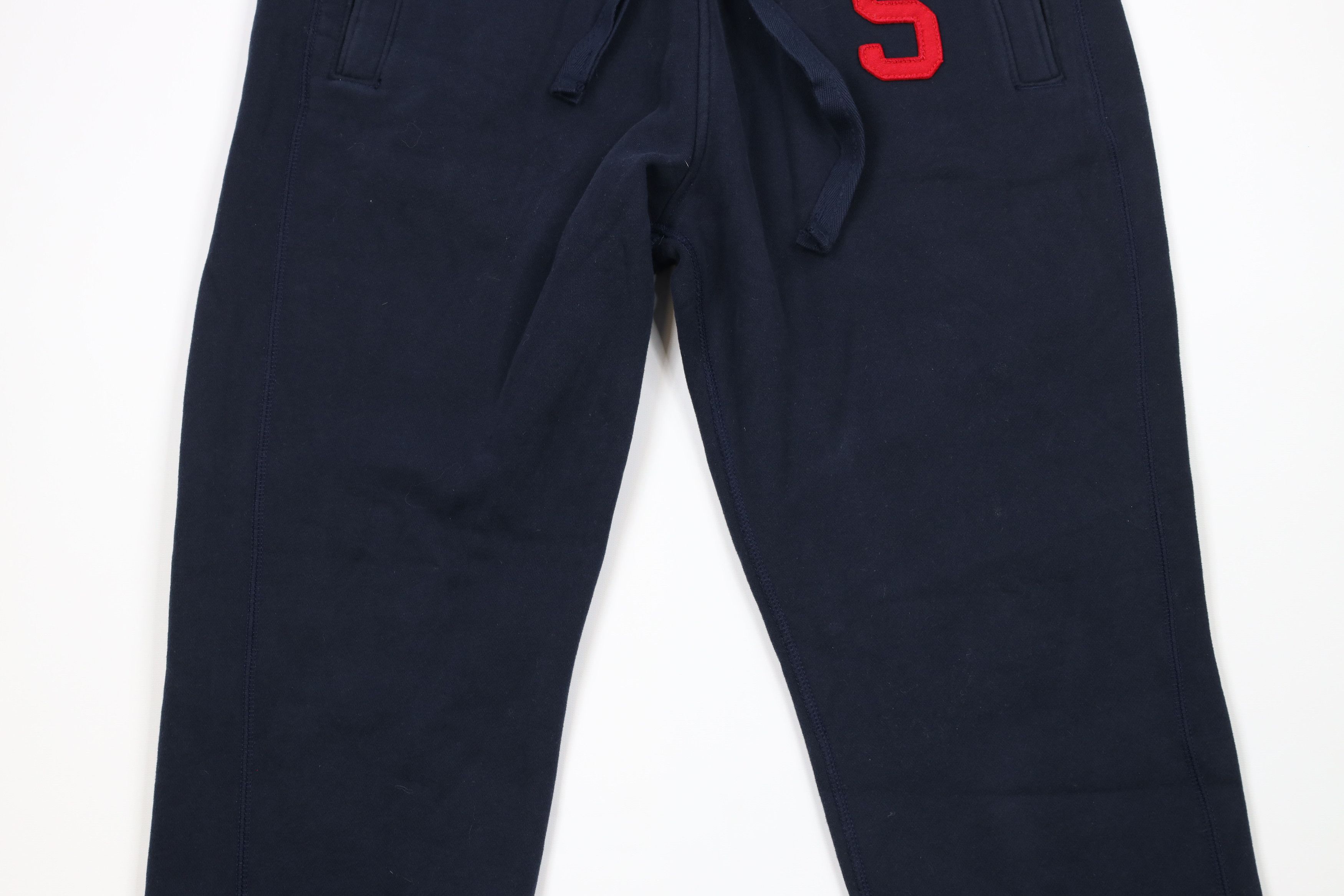 Abercrombie & Fitch × Vintage Vintage Abercrombie & Fitch Out Heavyweight Sweatpants Blue Size US 38 / EU 54 - 3 Thumbnail