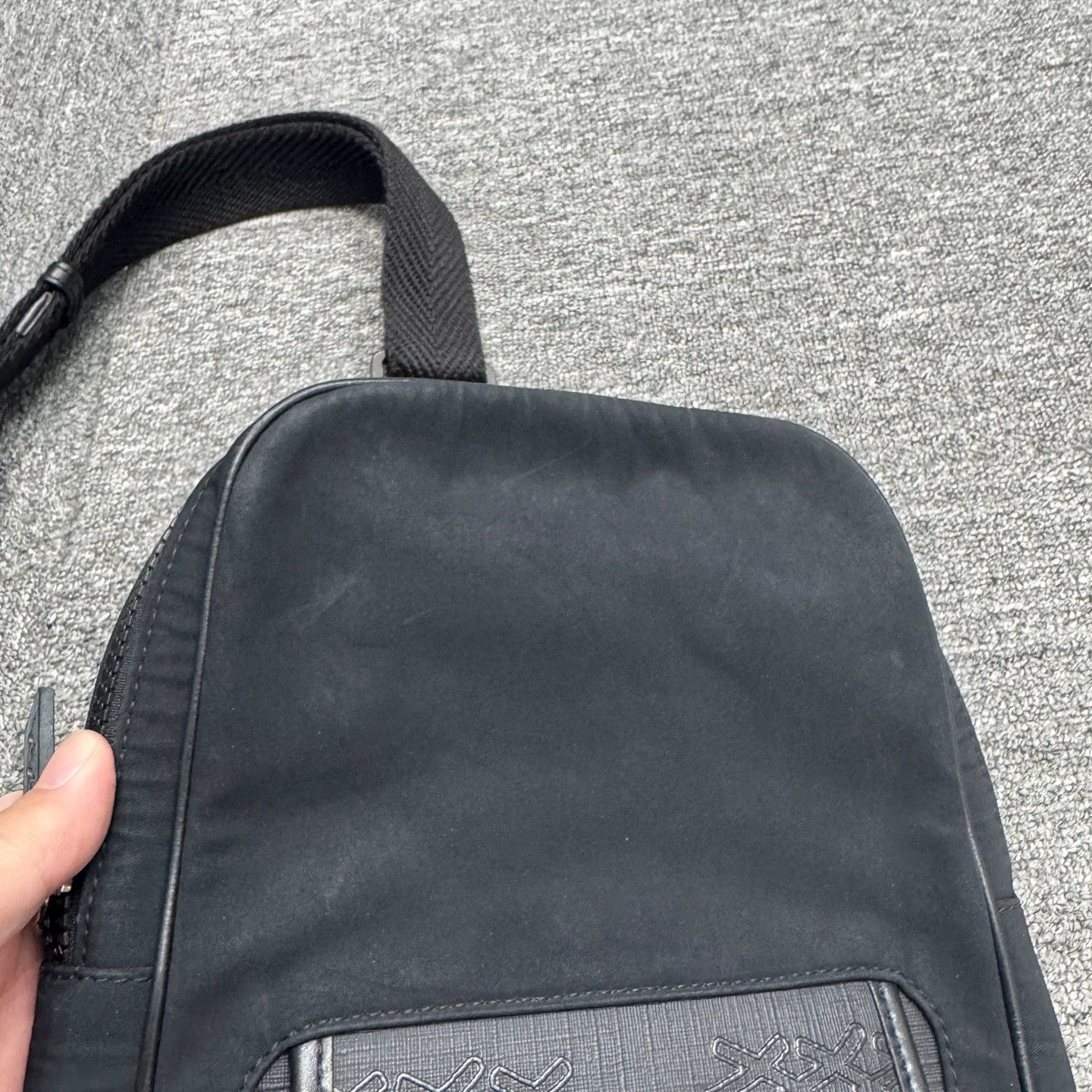 Ermenegildo Zegna Ermenegildo Zegna 95 New Chest Bag 19x5x29 Size ONE SIZE - 2 Thumbnail