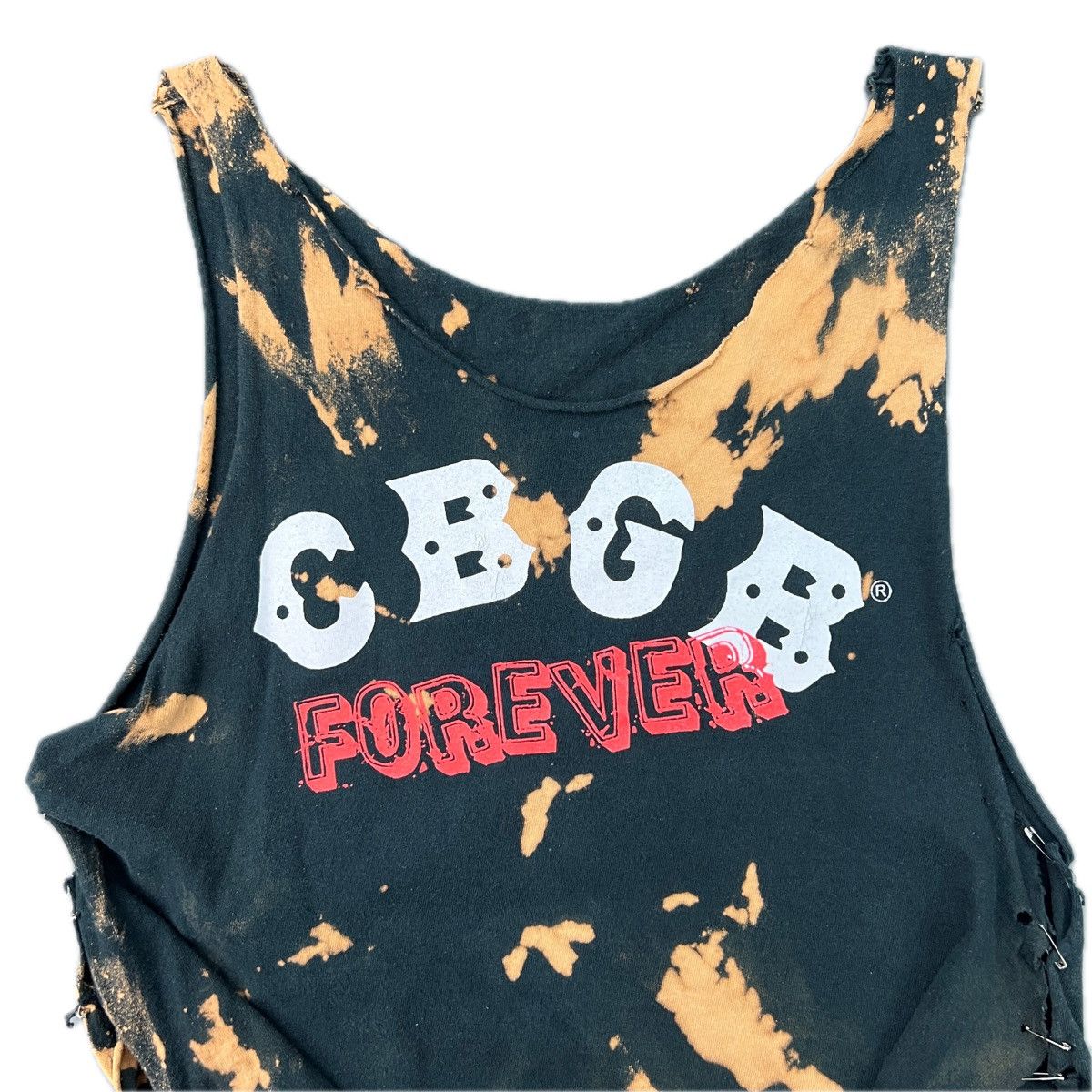 Vintage CBGB FOREVER OMFUG Tank Top 🧷 NYC Size US M / EU 48-50 / 2 - 3 Thumbnail
