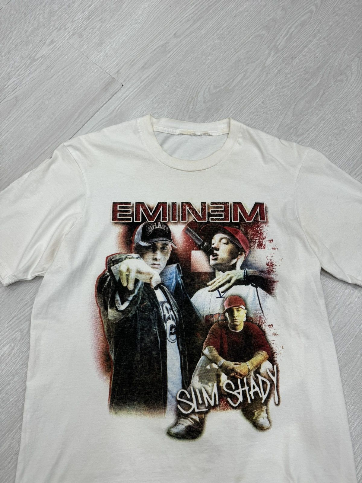 Eminem × Rap Tees Eminem Slim Shady Shirt y2k Size US L / EU 52-54 / 3 - 4 Thumbnail