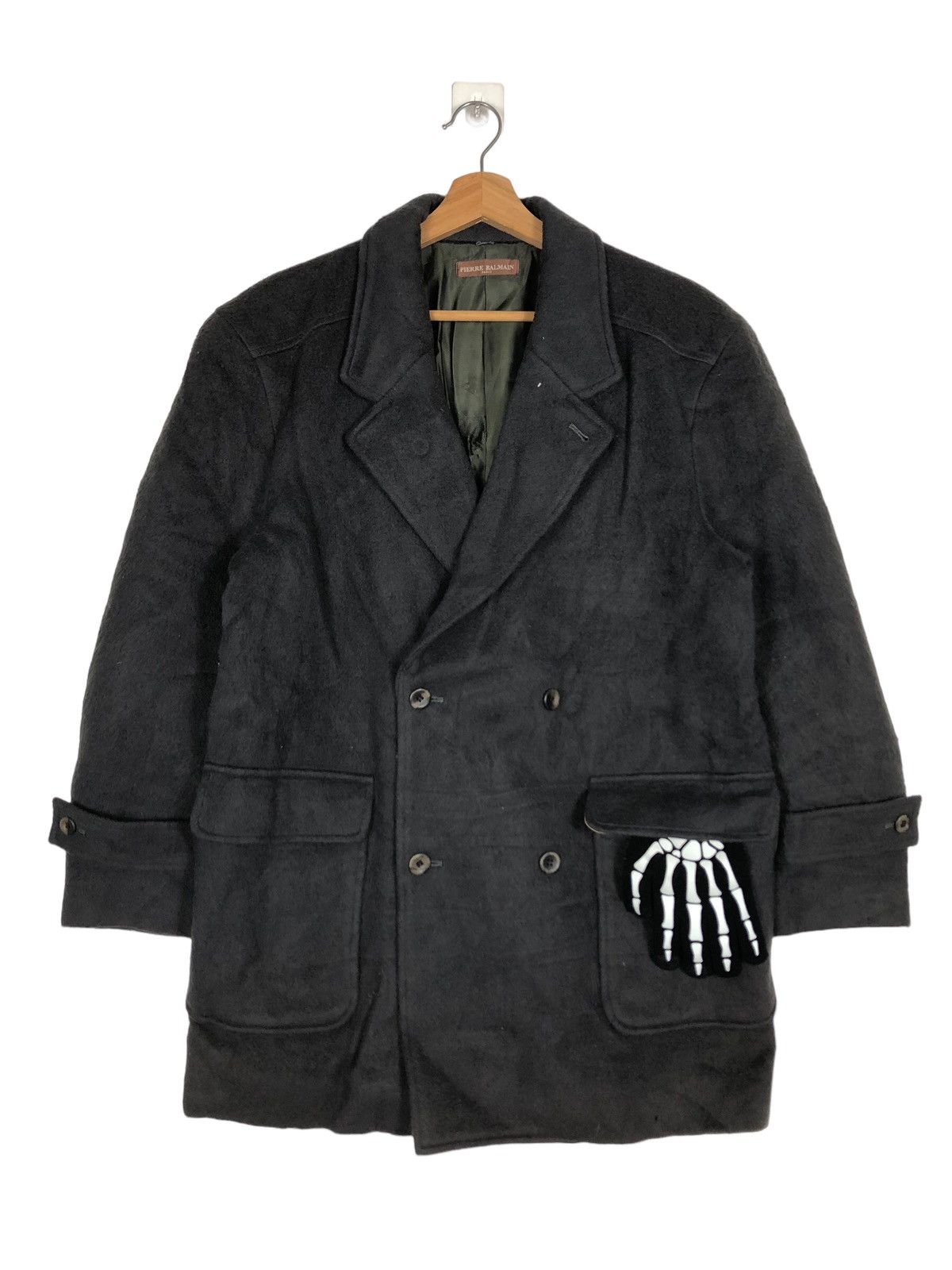 Pierre Balmain 🔥Rare Double Breast Wool Jacket Pierre Balmain Paris Size US M / EU 48-50 / 2 - 1 Thumbnail