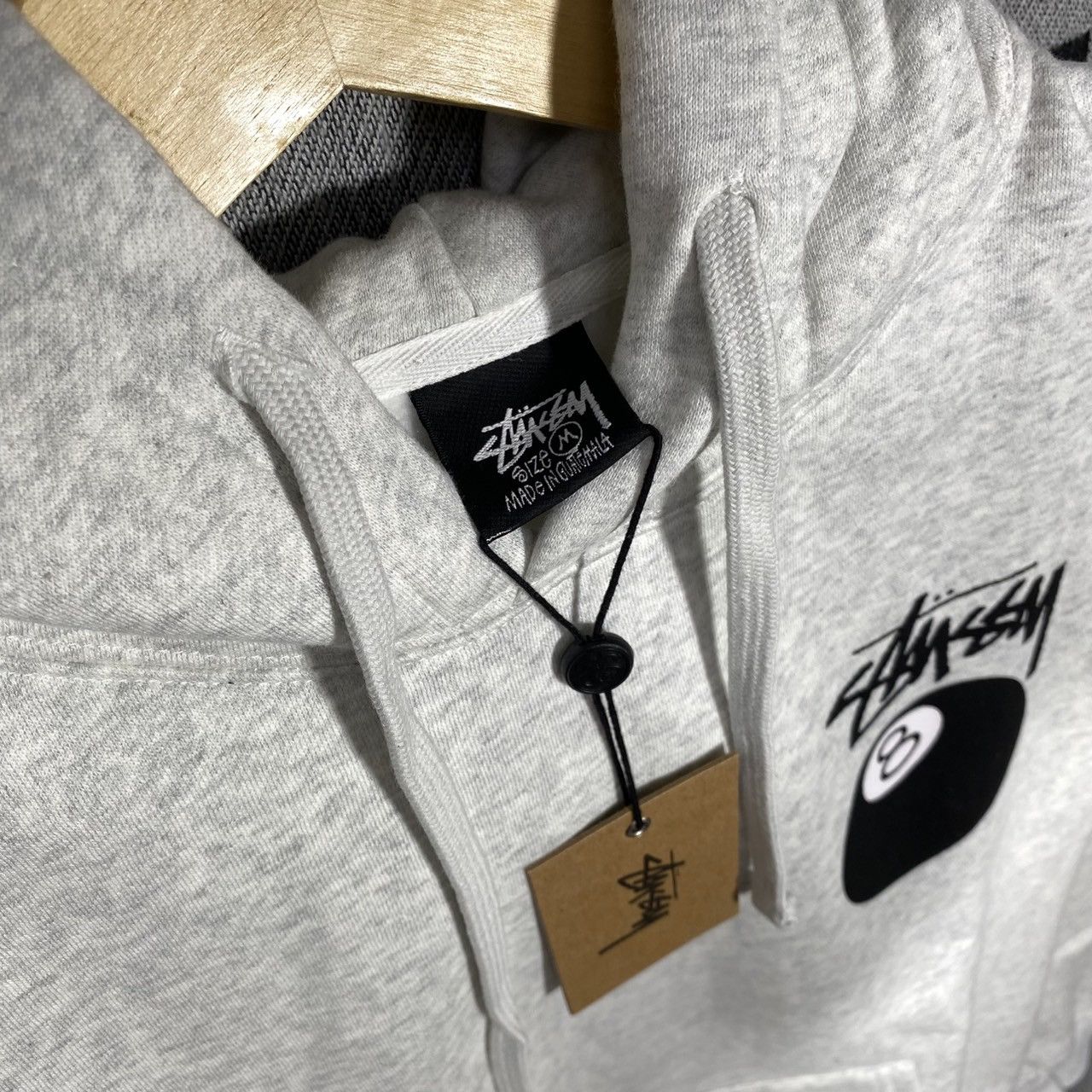 Stussy Hype Stussy 8 Ball Logo Hoodie Medium Size US M / EU 48-50 / 2 - 3 Thumbnail