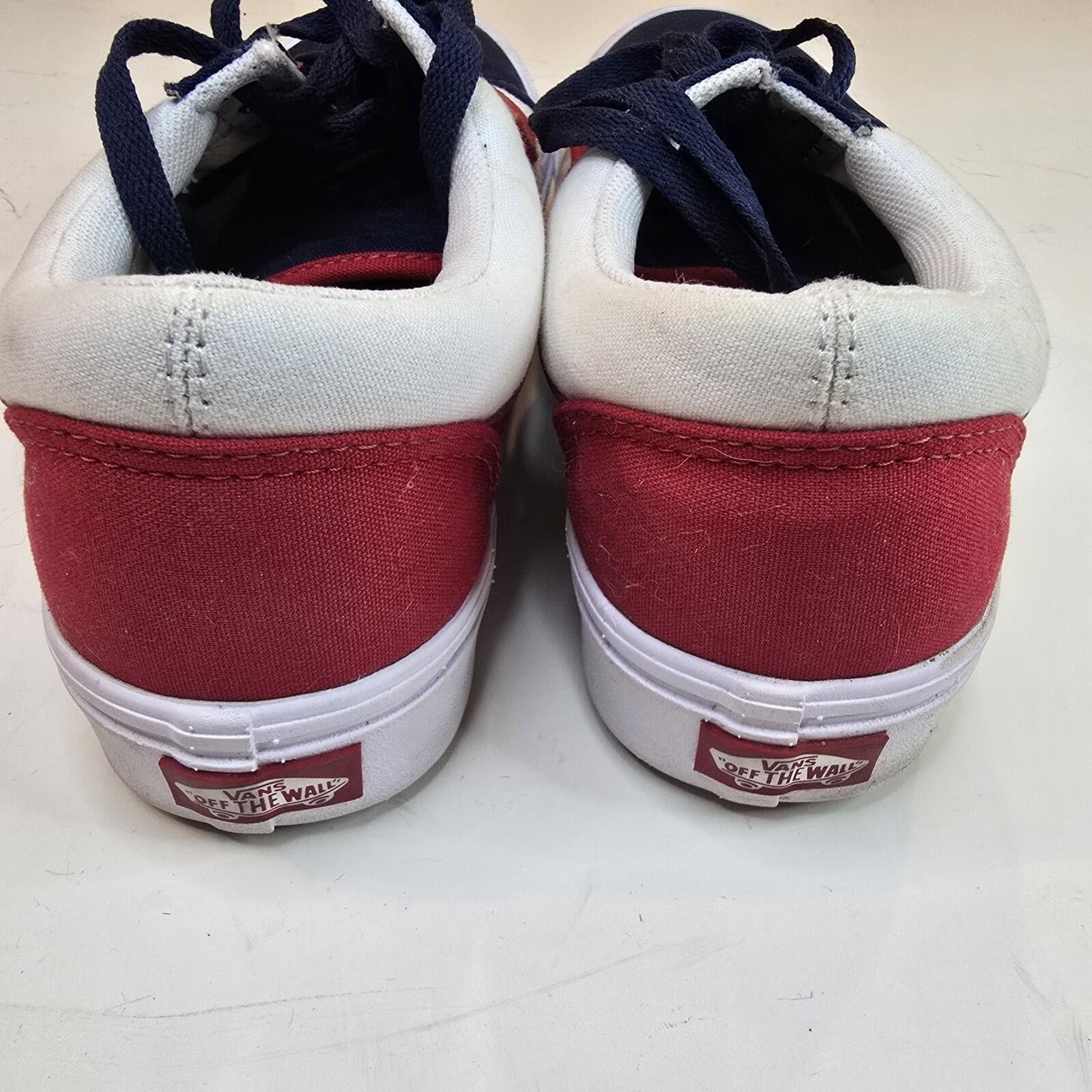 Vans Vans ComfyCush Men's 8 Red White Blue Athletic Sneakers Size US 8 / EU 41 - 7 Thumbnail