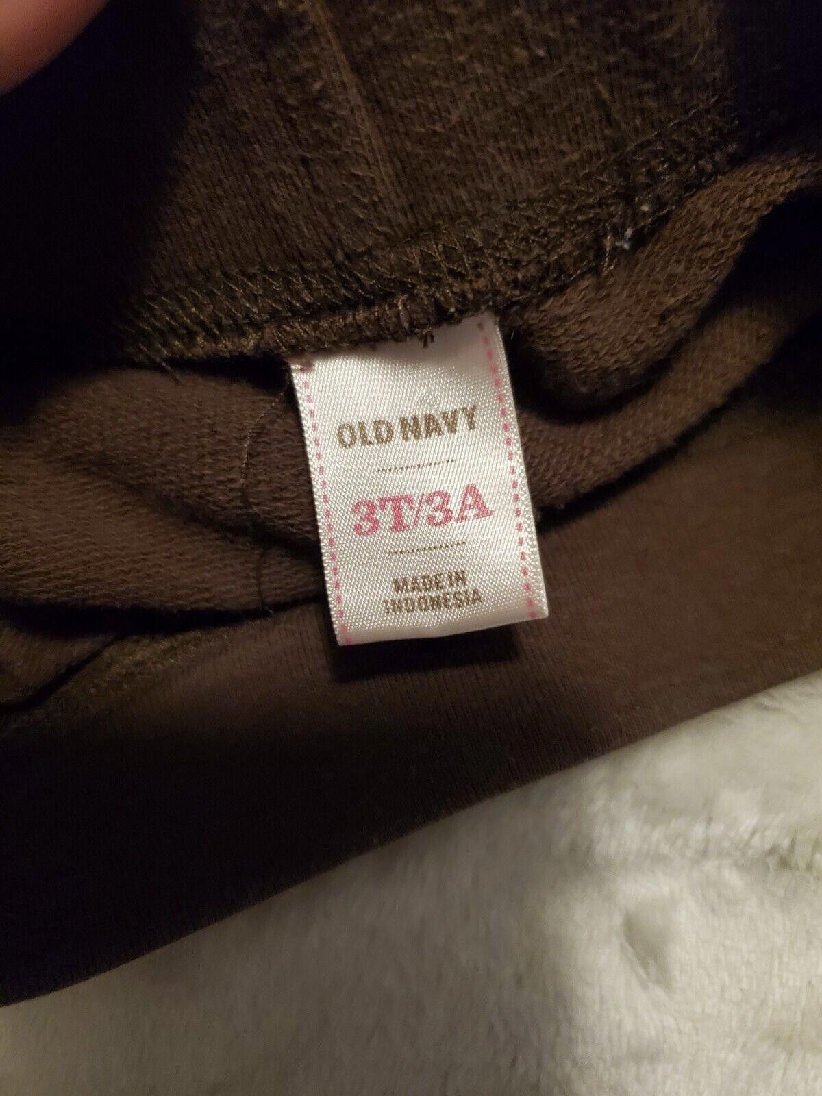 Old Navy Girls Old Navy 3t Brown Shorts Size ONE SIZE - 3 Thumbnail
