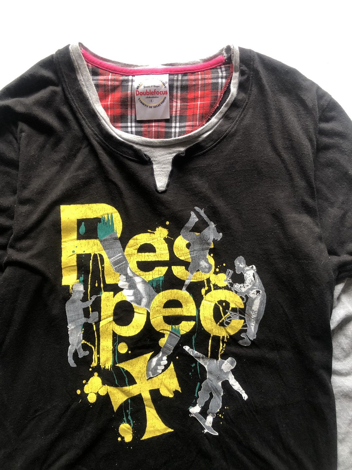 Hysteric Glamour japanese DoubleFocus Poem Double Layer Rock Pun LGB Style Size US L / EU 52-54 / 3 - 3 Thumbnail