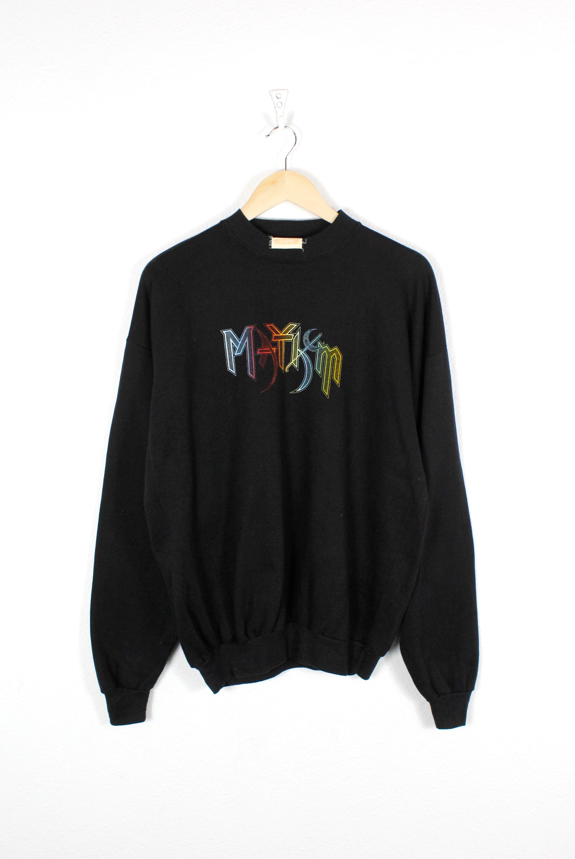 Band Tees × Vintage Vintage Morbid Mayhem Dark Metal Sweatshirt 90s Size US M / EU 48-50 / 2 - 1 Thumbnail