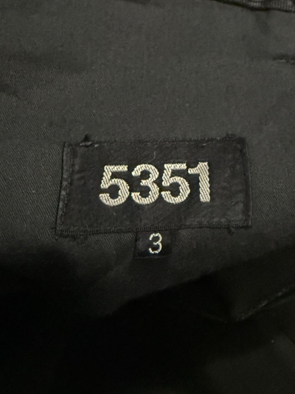 If Six Was Nine 5351 Pour les Homme Artisanal Studs Blackout Splatter Pants Size US 30 / EU 46 - 20 Thumbnail