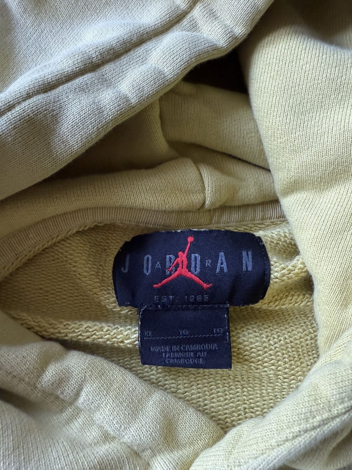 Jordan Brand × Travis Scott Air Jordan x Travis Scott Celery Pullover Hoodie Size US XL / EU 56 / 4 - 4 Thumbnail